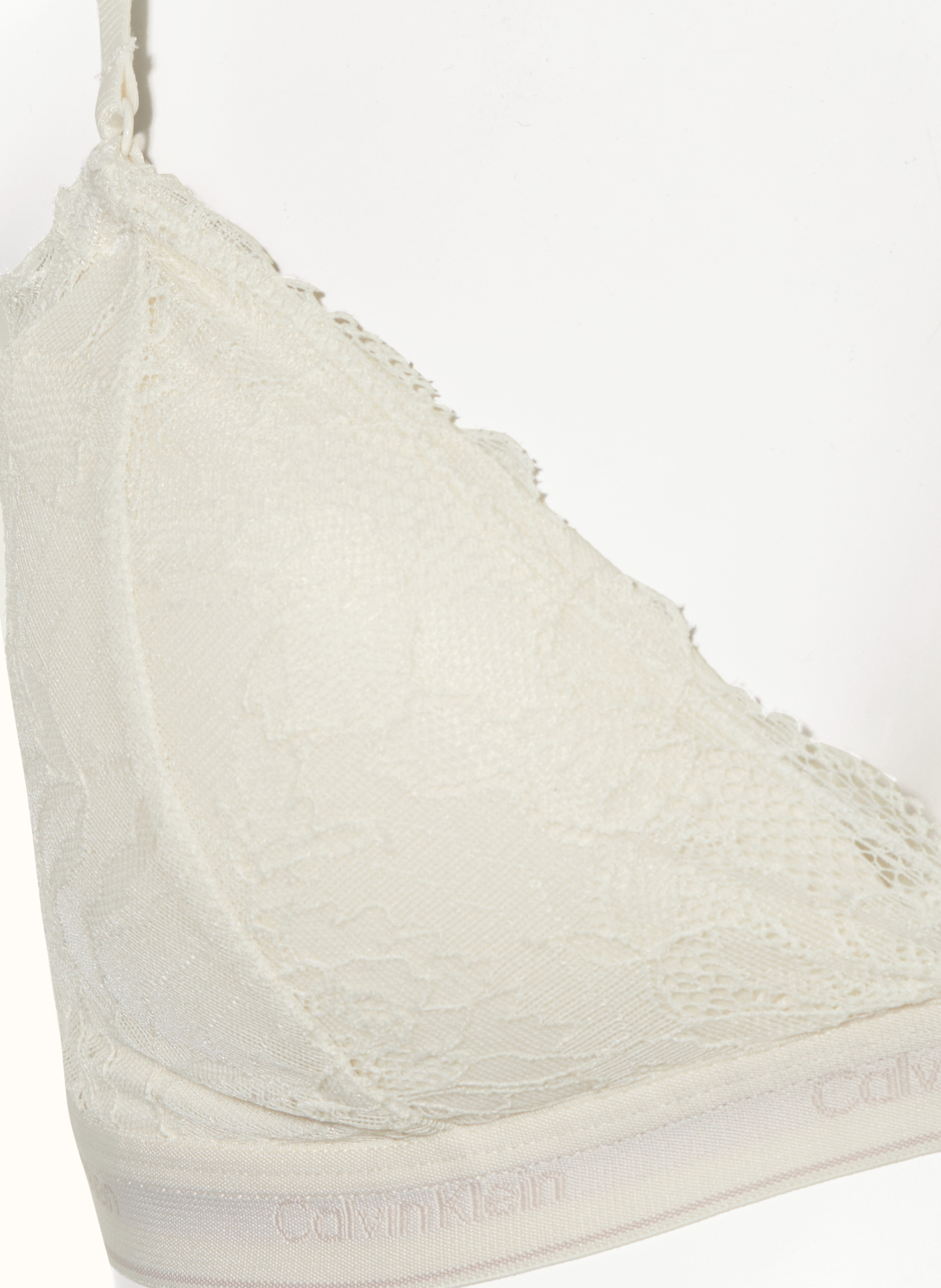 Thumbnail - Calvin Klein Triangel-Bh Modern Lace beige