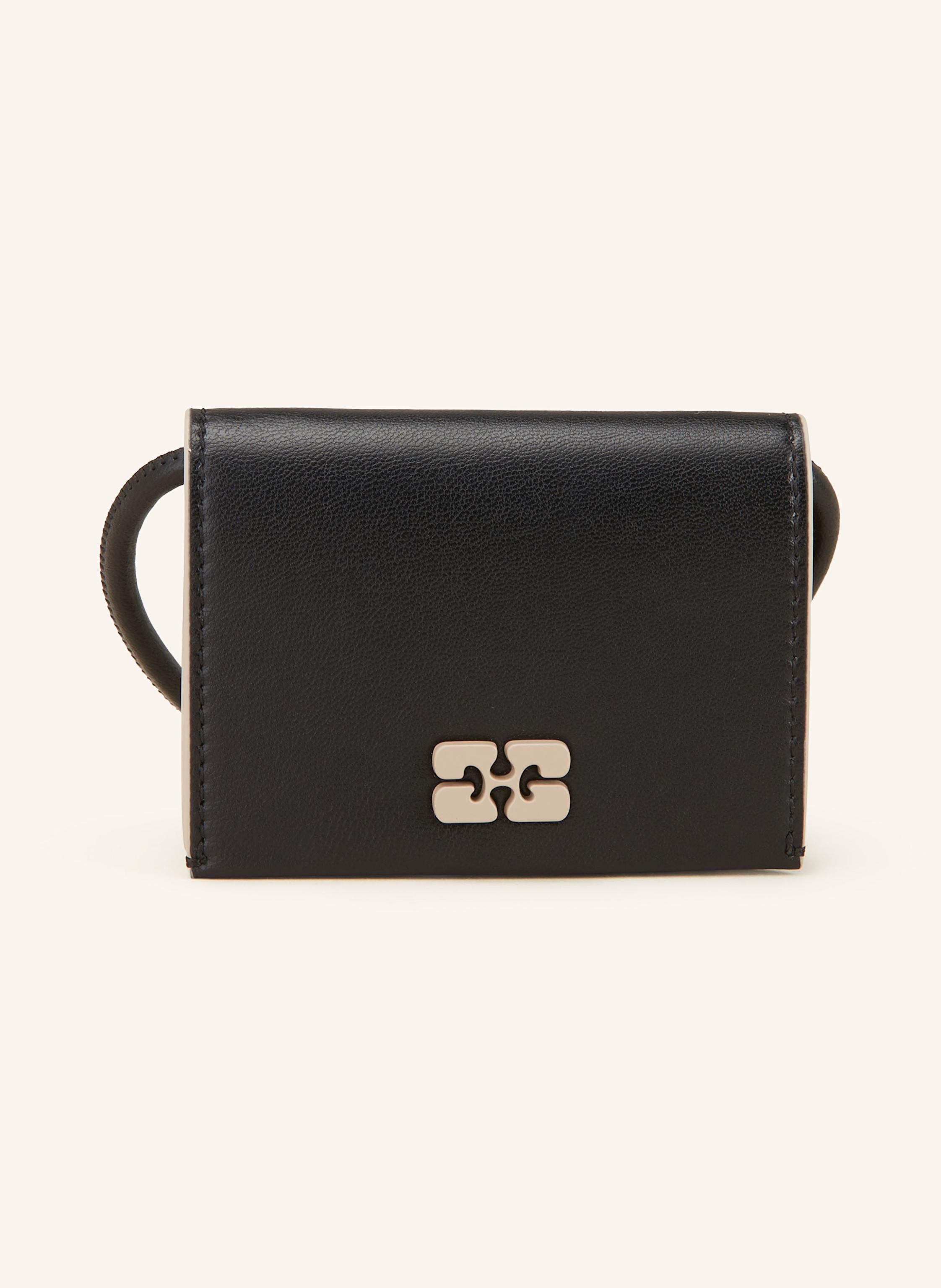 GANNI BOU wallet to hang around your neck in black GANNI BOU wallet to hang around your neck in black
