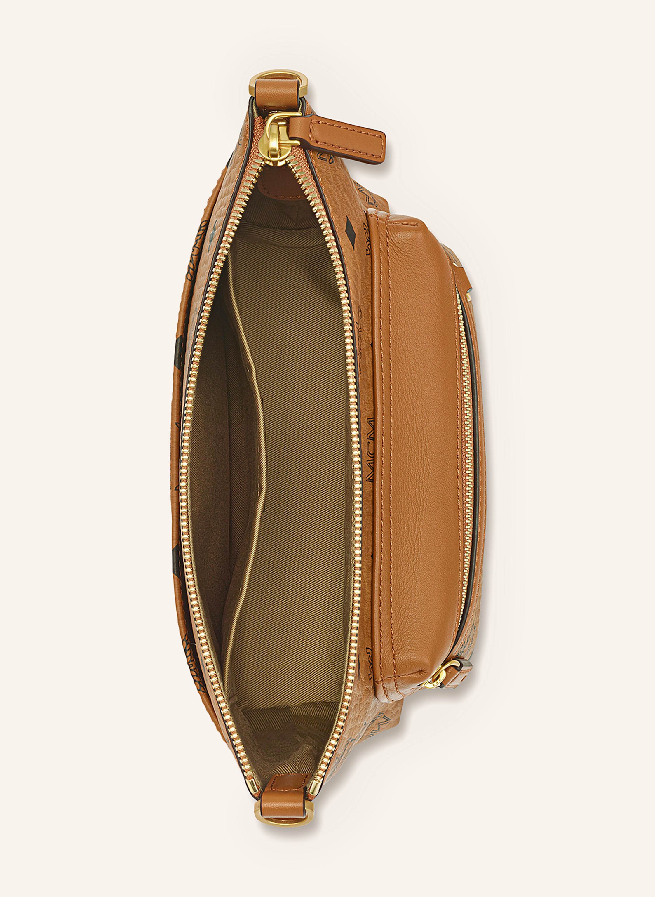 Thumbnail - Mcm Umhängetasche Aren Visetos braun