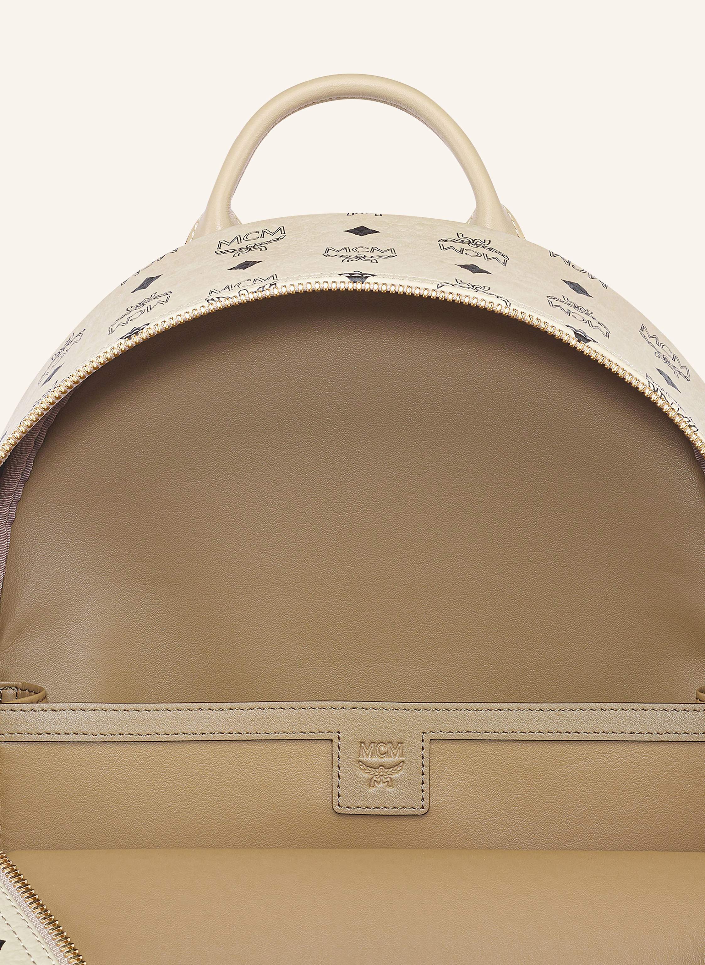 Thumbnail - Mcm Rucksack Stark Vi beige