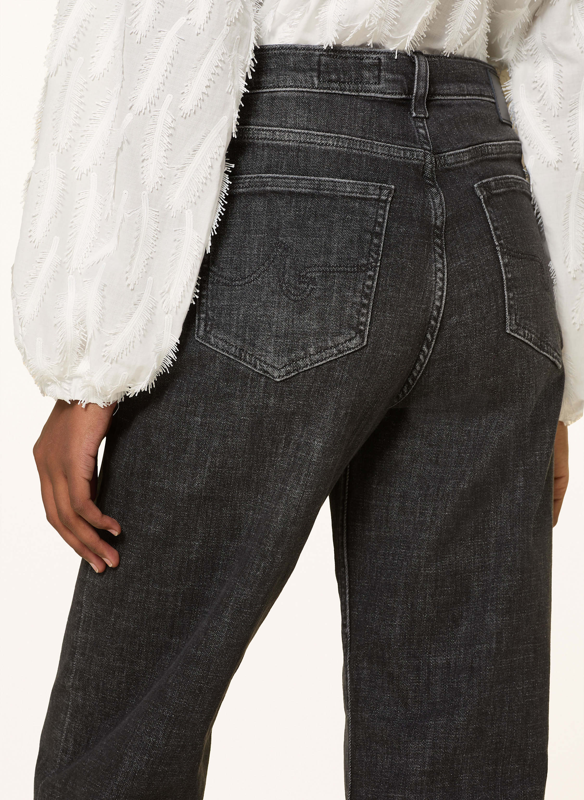 Thumbnail - Ag Jeans Wide Leg Jeans New Baggy schwarz