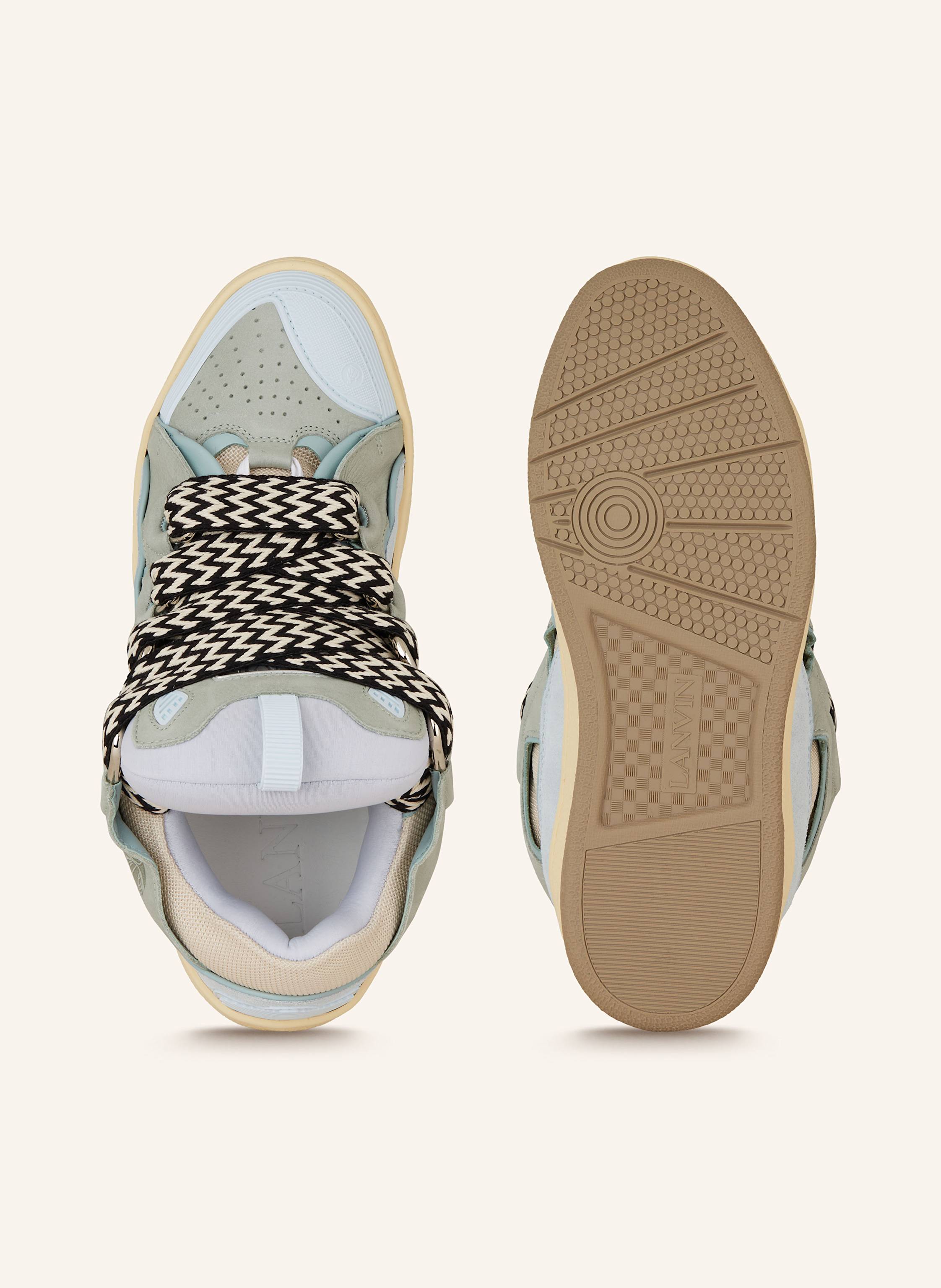 Thumbnail - Lanvin Sneaker Curb blau