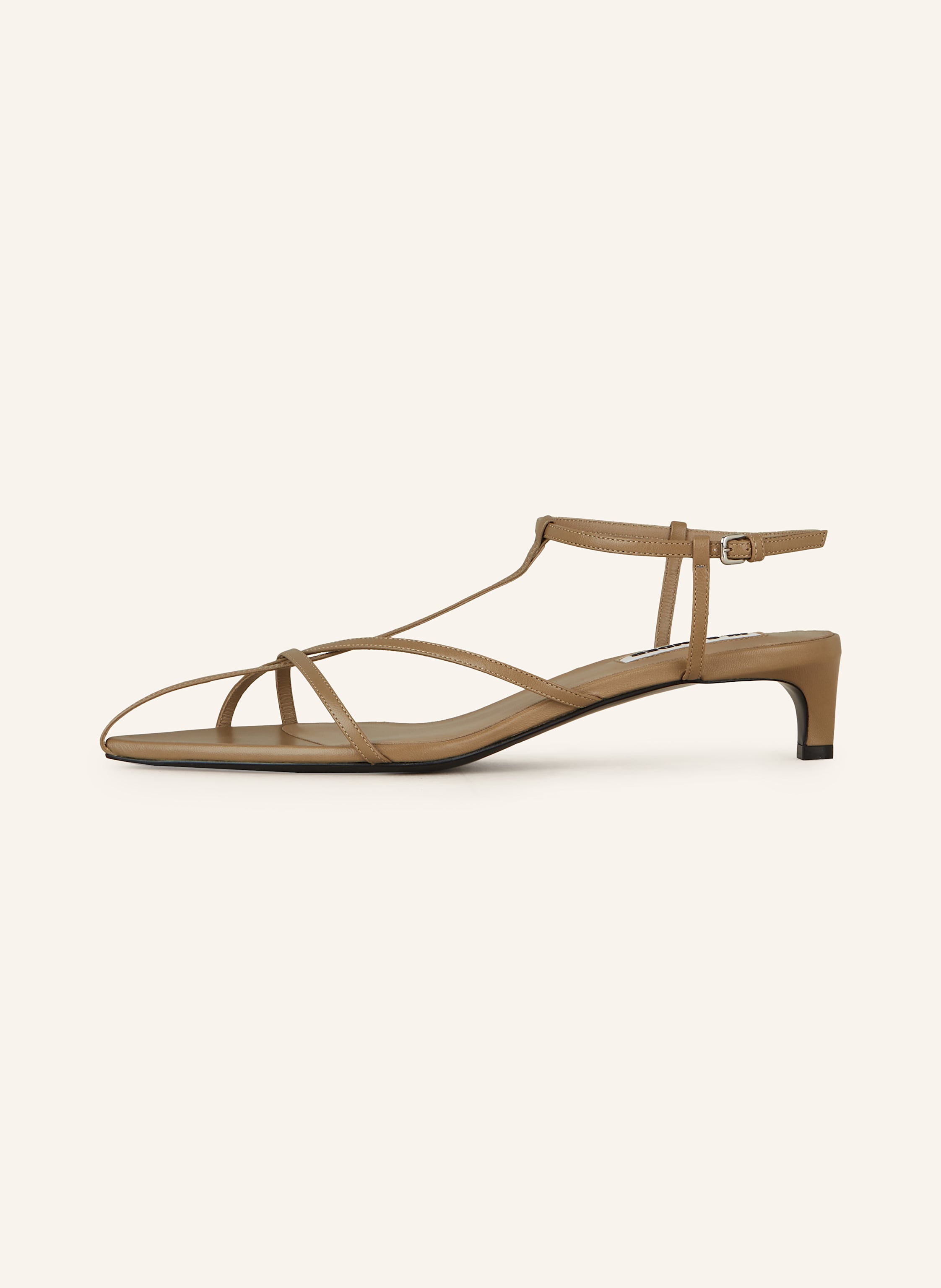 Thumbnail - Jil Sander Sandalen beige
