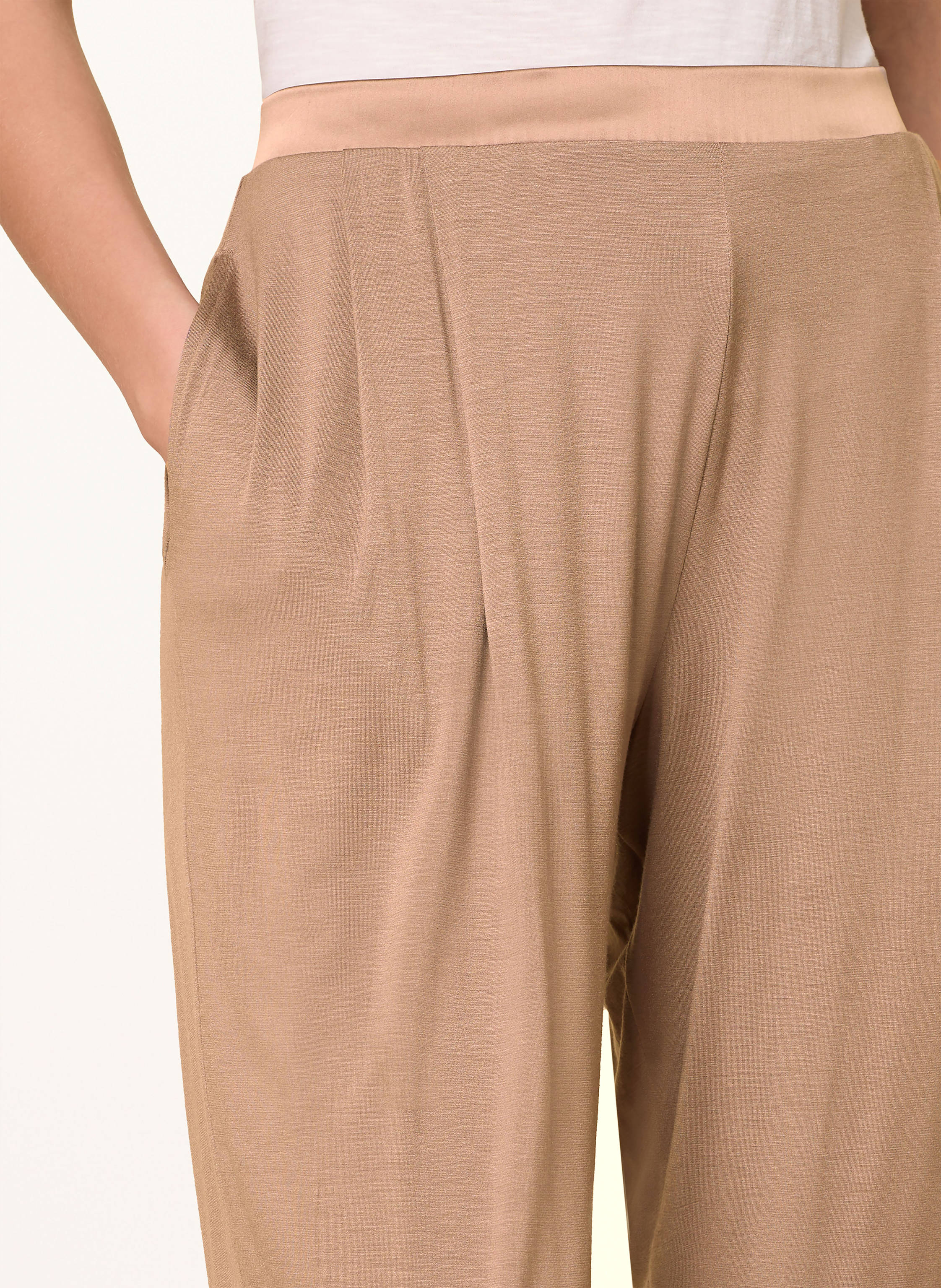 Thumbnail - Mey Schlafhose Serie Pure Chic beige