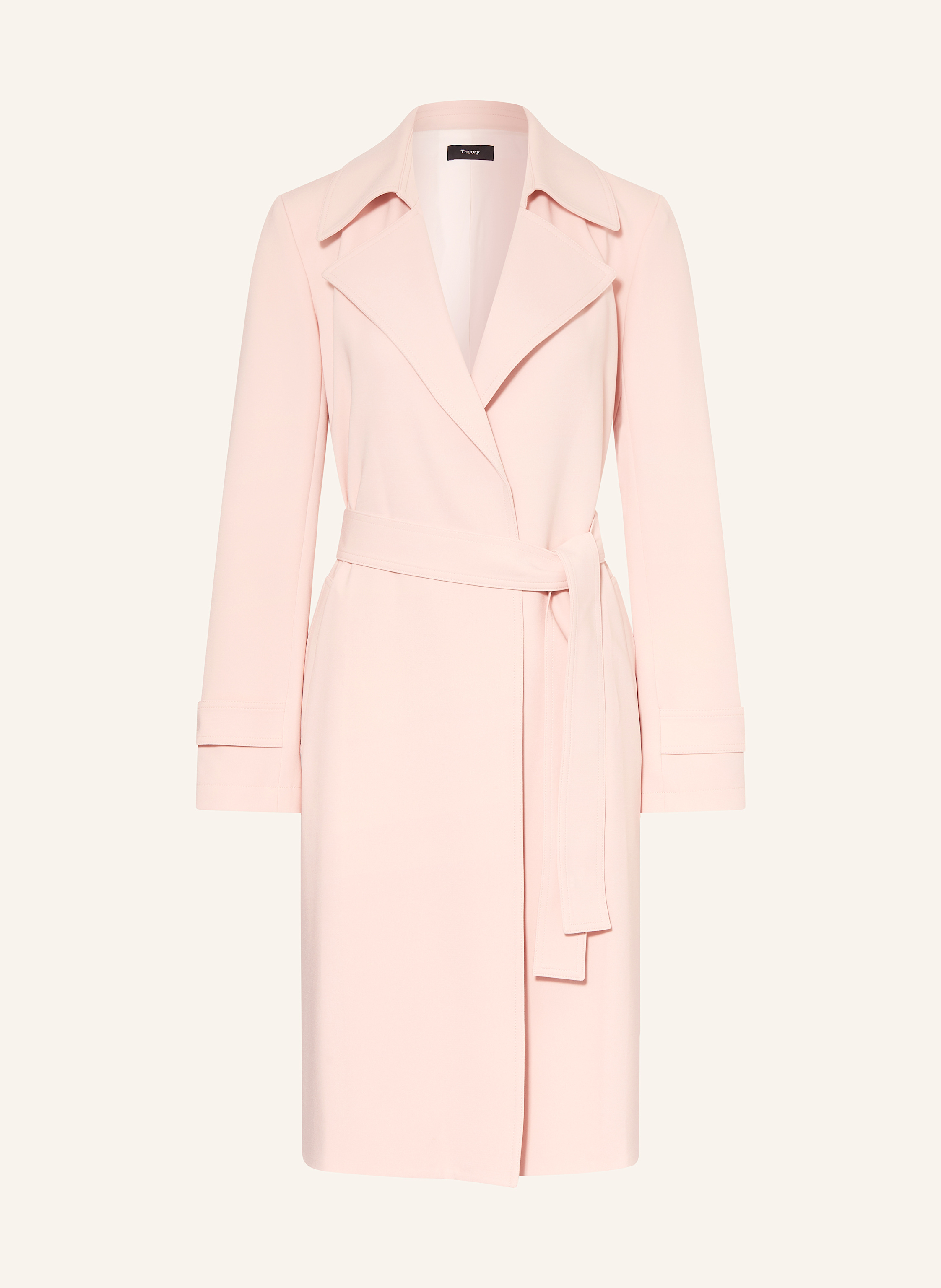Light pink trench coat clearance