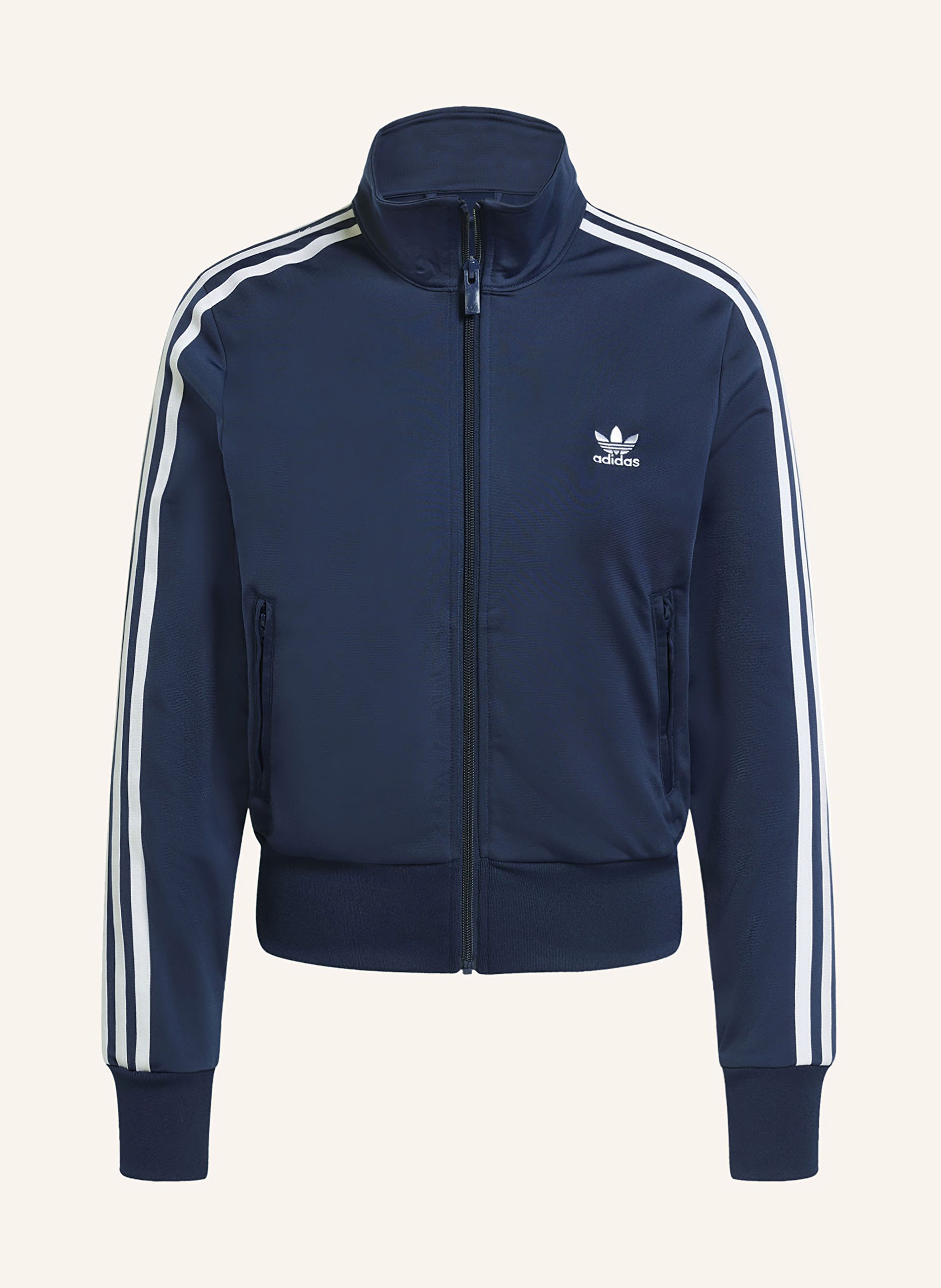adidas Originals Sweatjacke FIREBIRD in dunkelblau weiss
