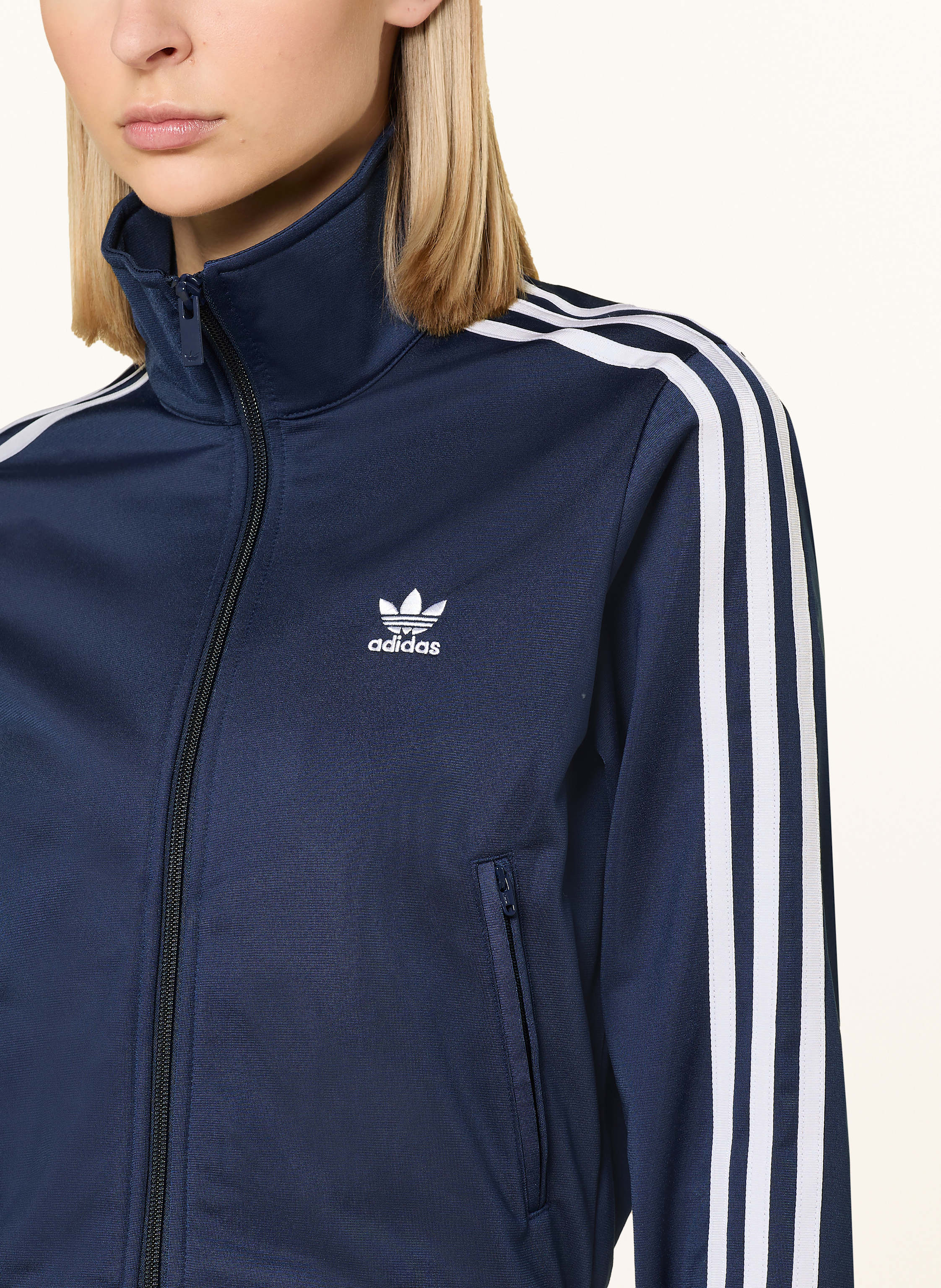 Thumbnail - Adidas Originals Sweatjacke Firebird Adicolor blau