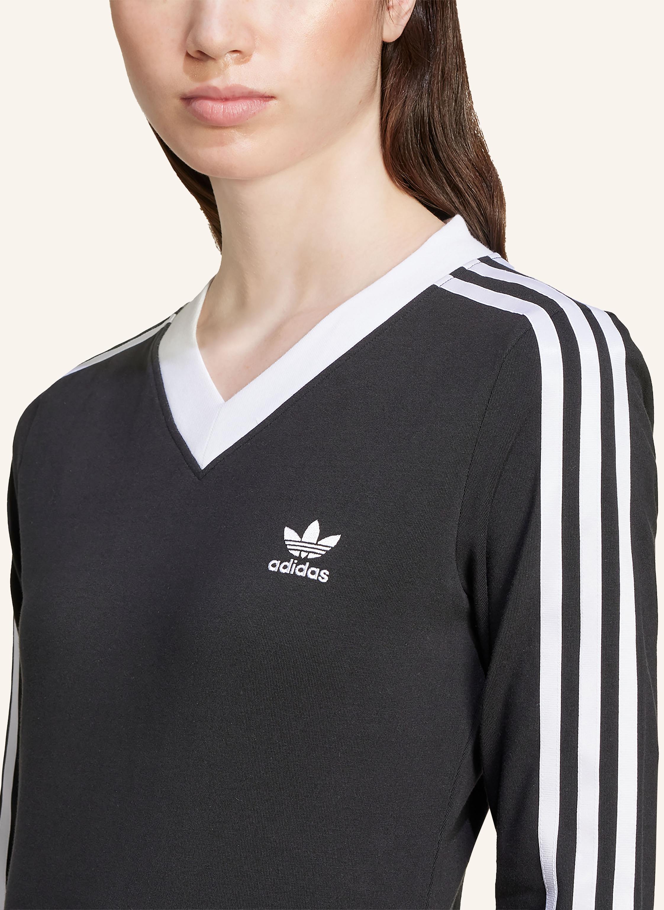 Thumbnail - Adidas Originals Longsleeve V-Neck schwarz