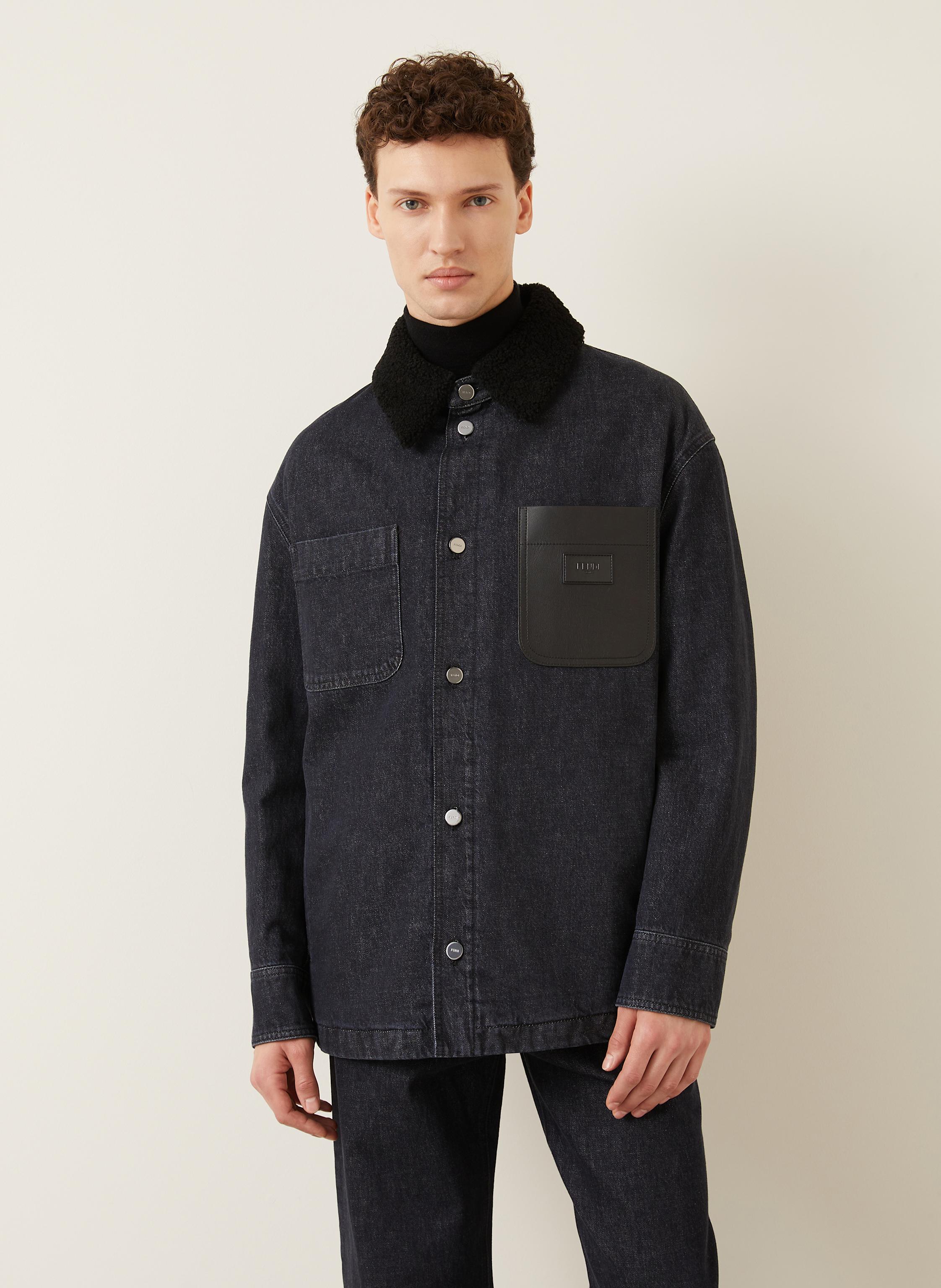 Thumbnail - Fendi Jeansjacke blau