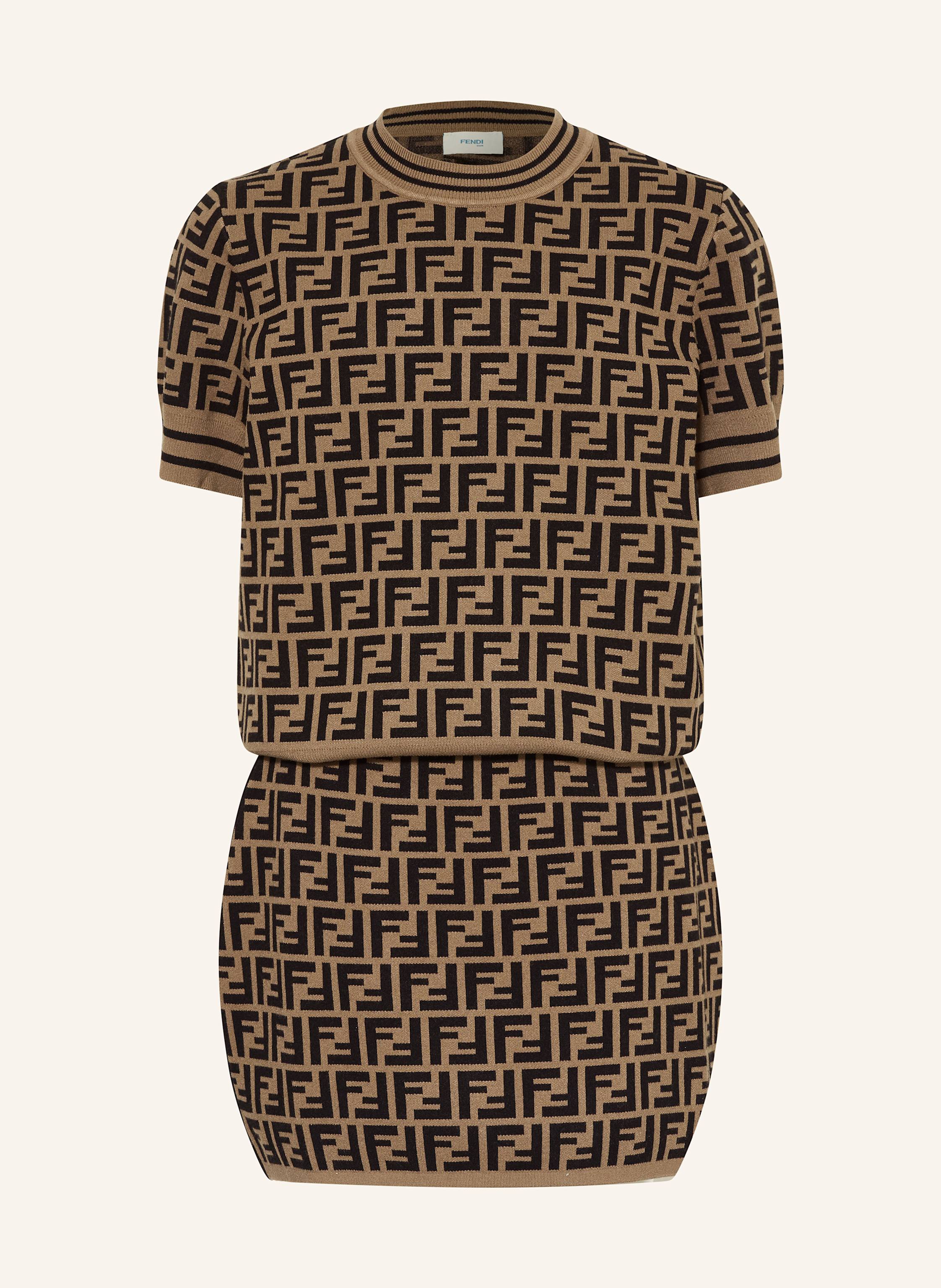 Thumbnail - Fendi Strickshirt braun