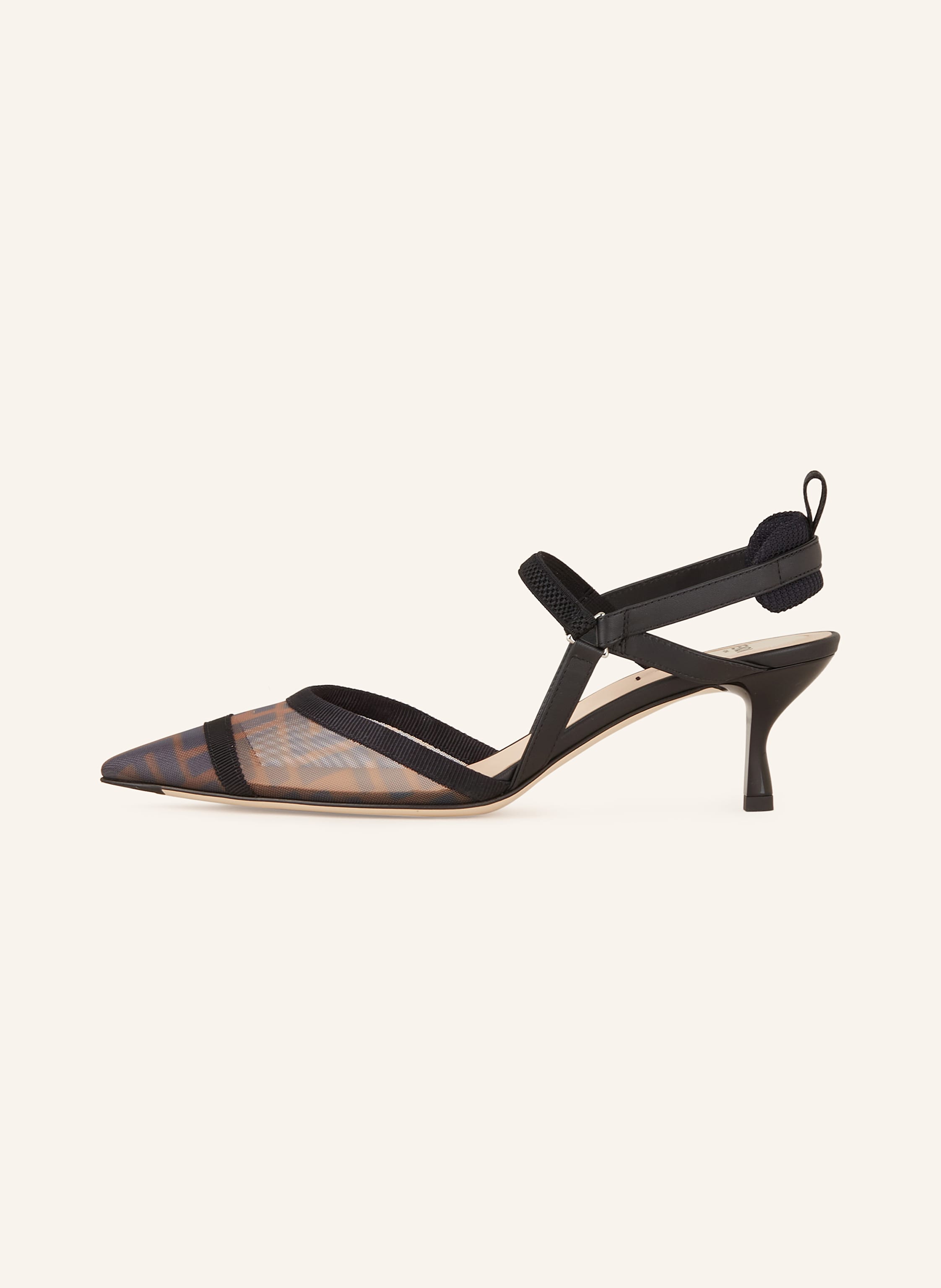 Thumbnail - Fendi Slingpumps schwarz