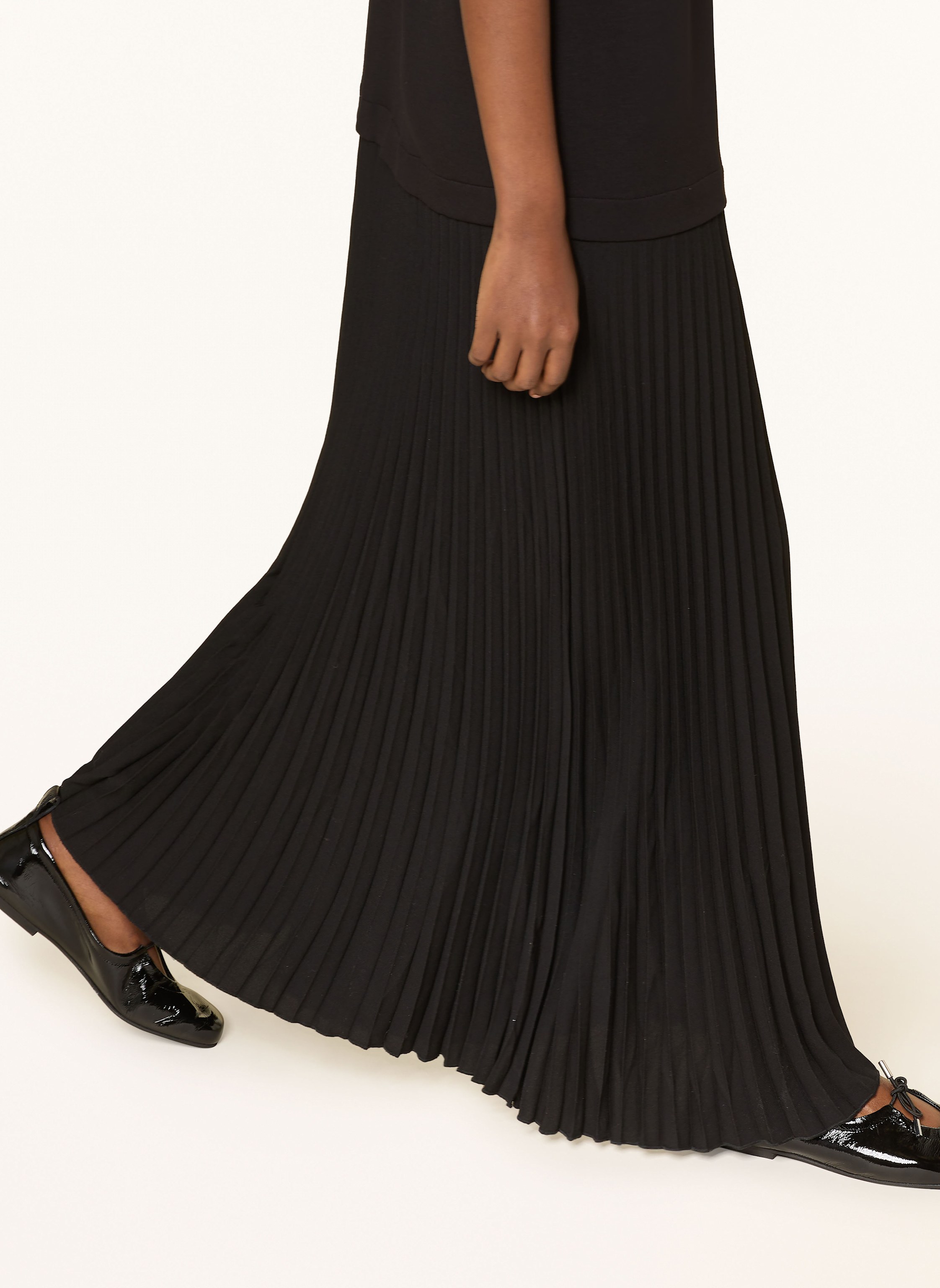 Thumbnail - Inwear Kleid Laicentiw Im Materialmix Mit Plissees schwarz