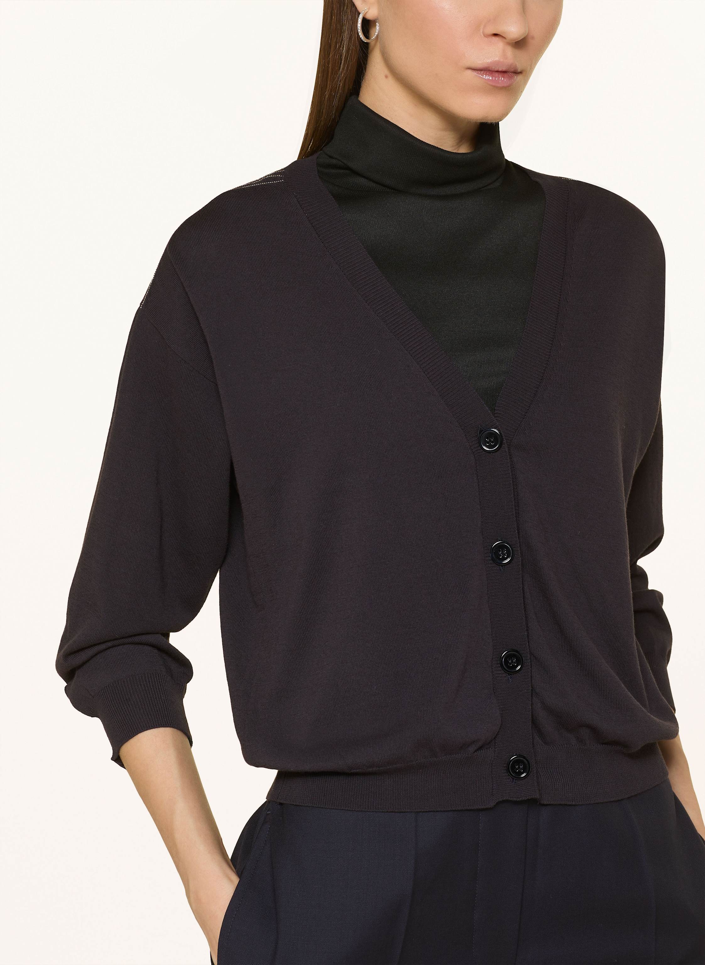 Thumbnail - Peserico Strickjacke Mit 3/4-Arm blau