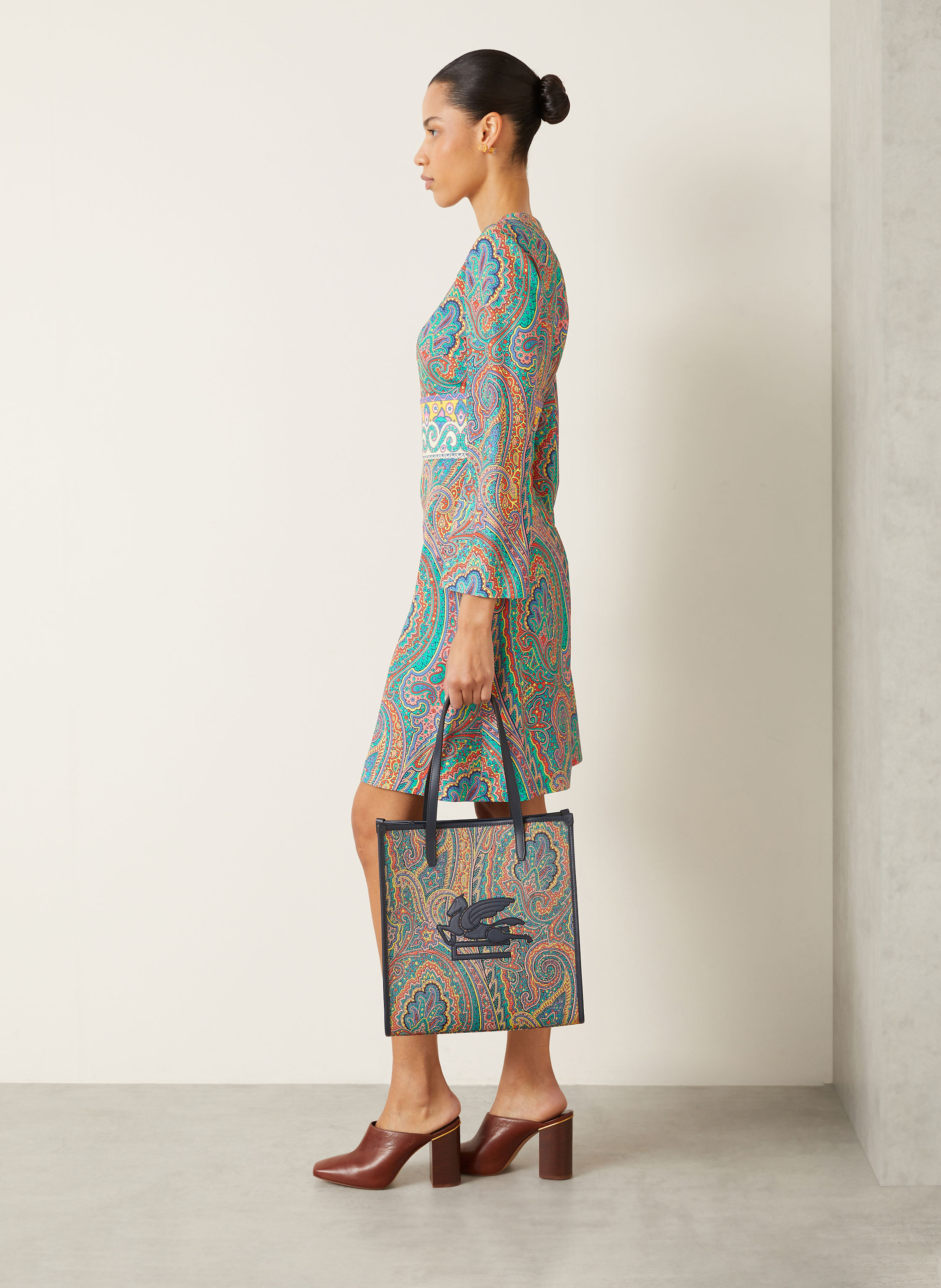 Thumbnail - Etro Kleid gruen
