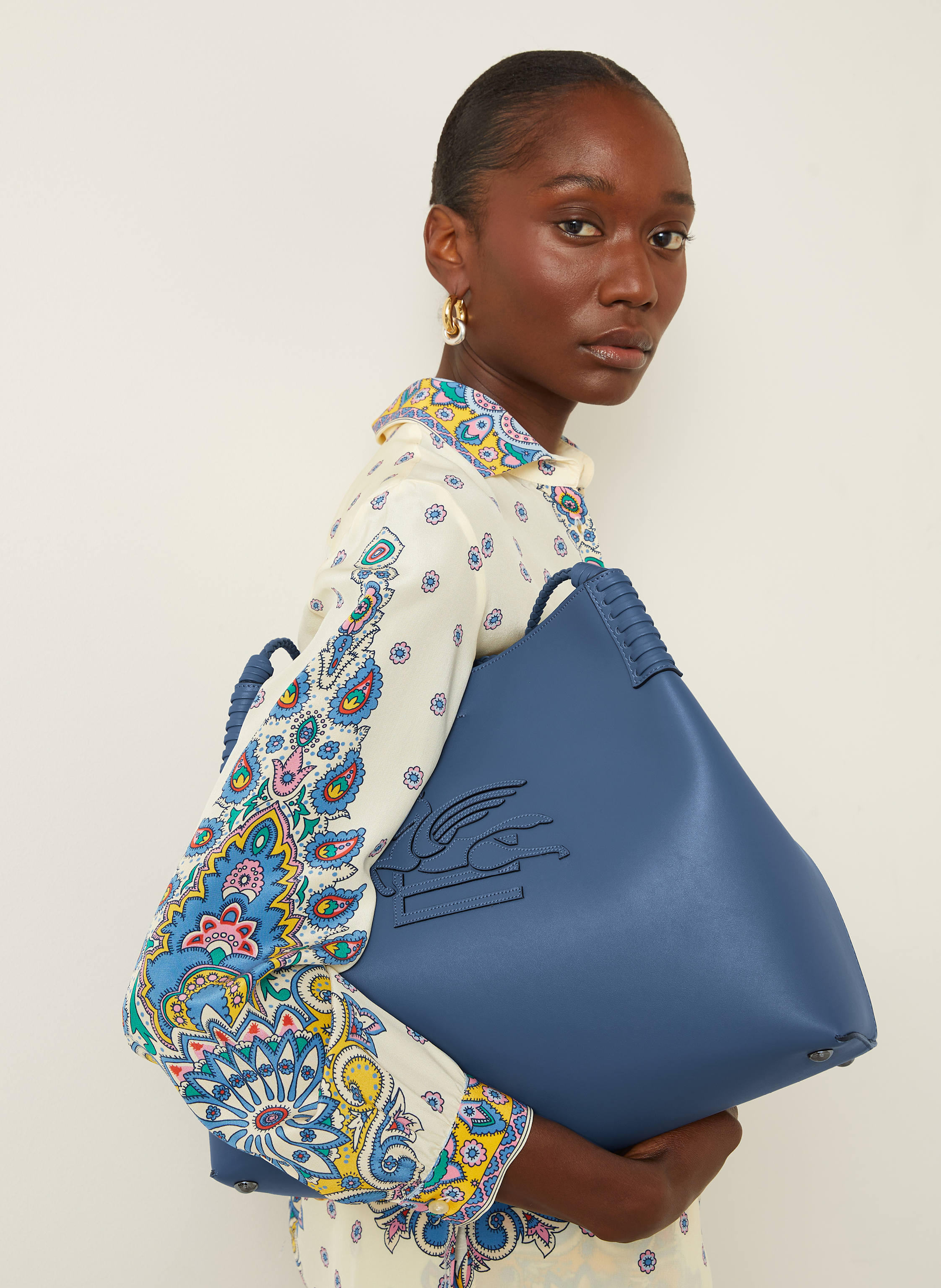 Thumbnail - Etro Shopper blau
