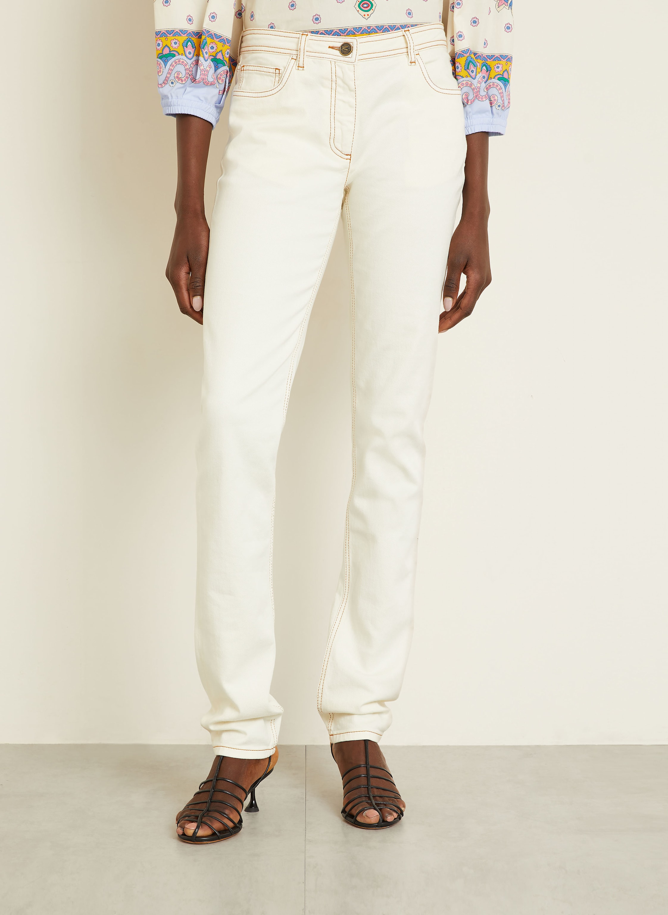 Thumbnail - Etro Jeans weiss