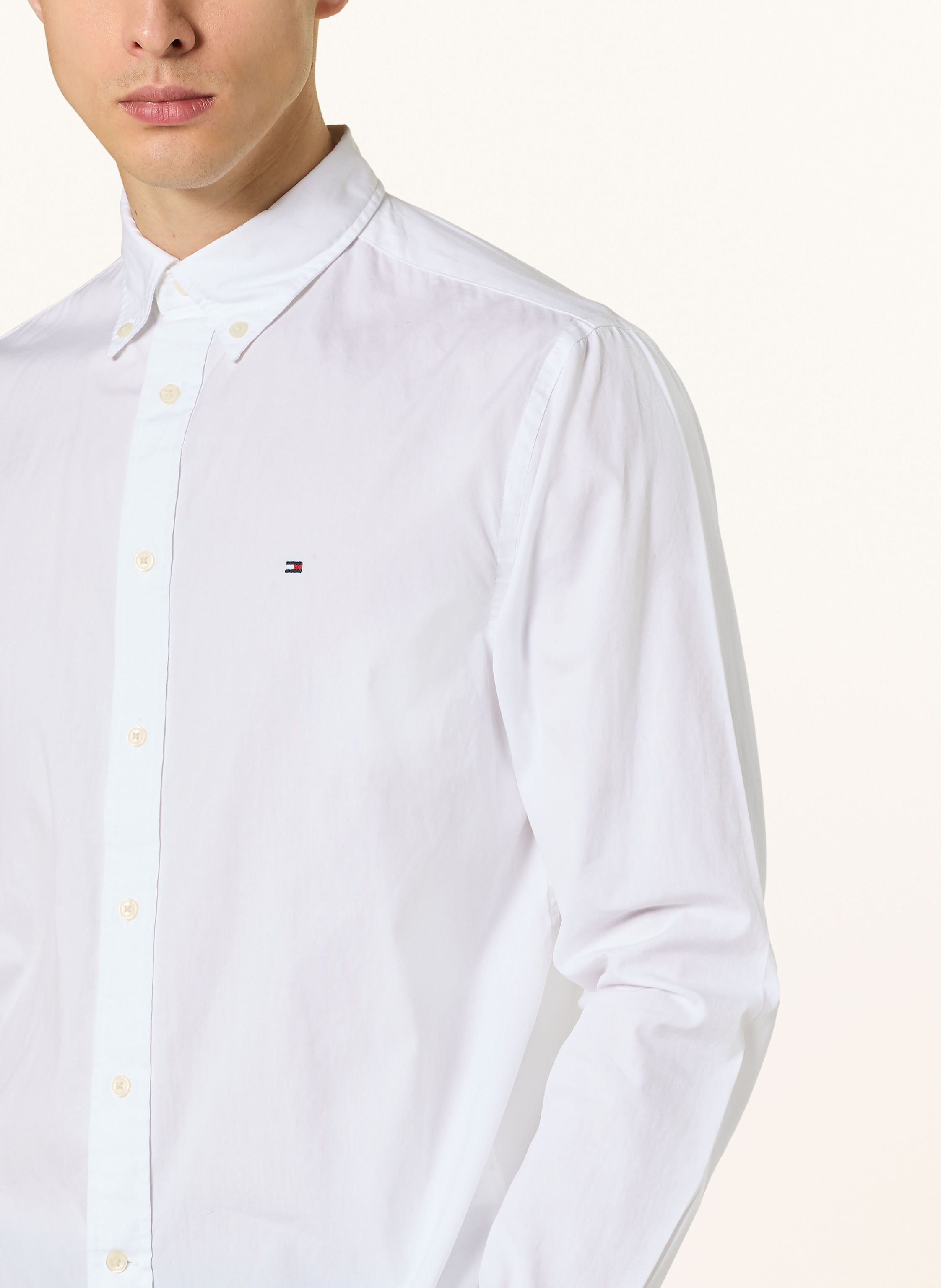 Thumbnail - Tommy Hilfiger Hemd Regular Fit weiss