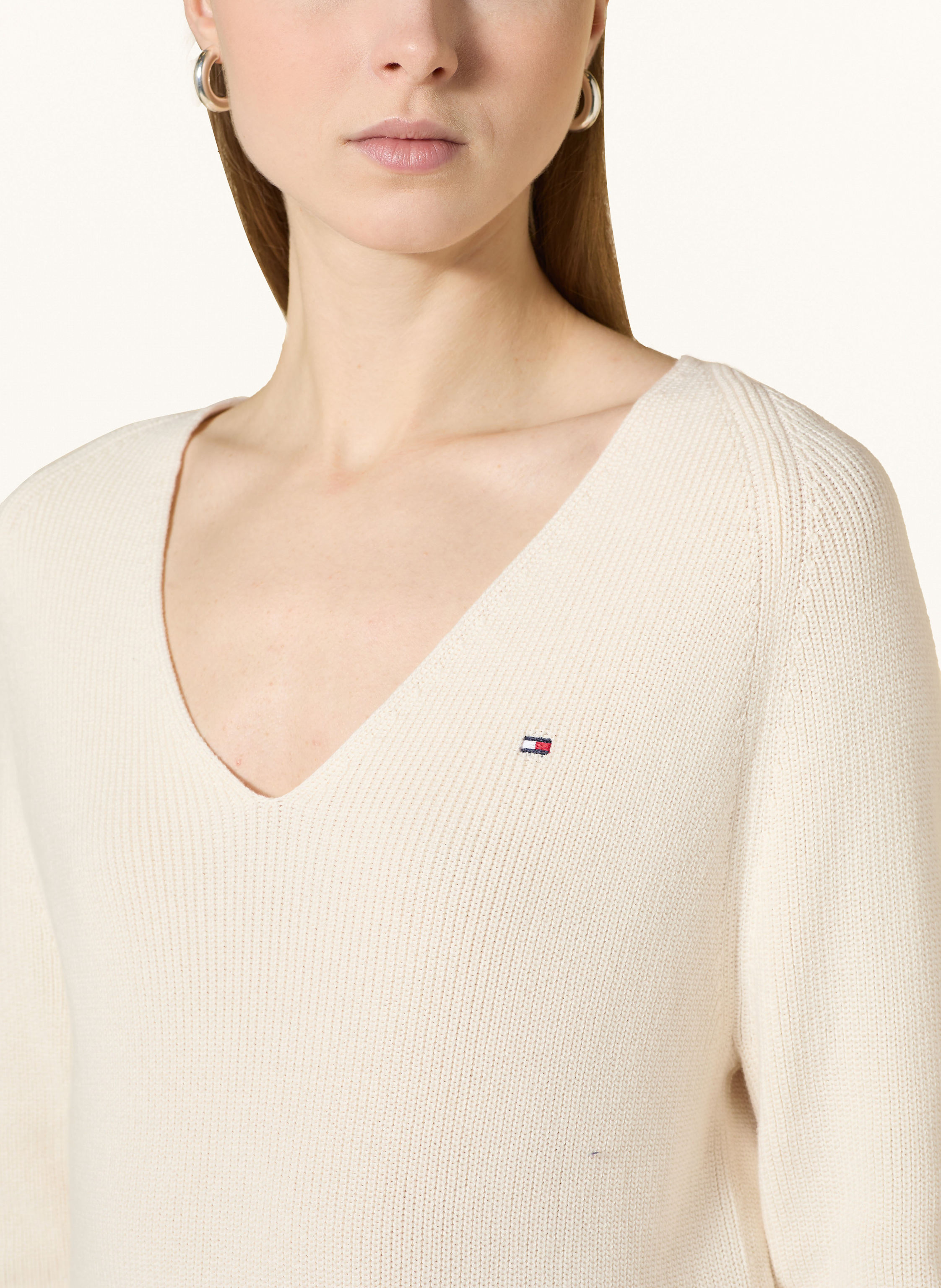 Thumbnail - Tommy Hilfiger Pullover weiss