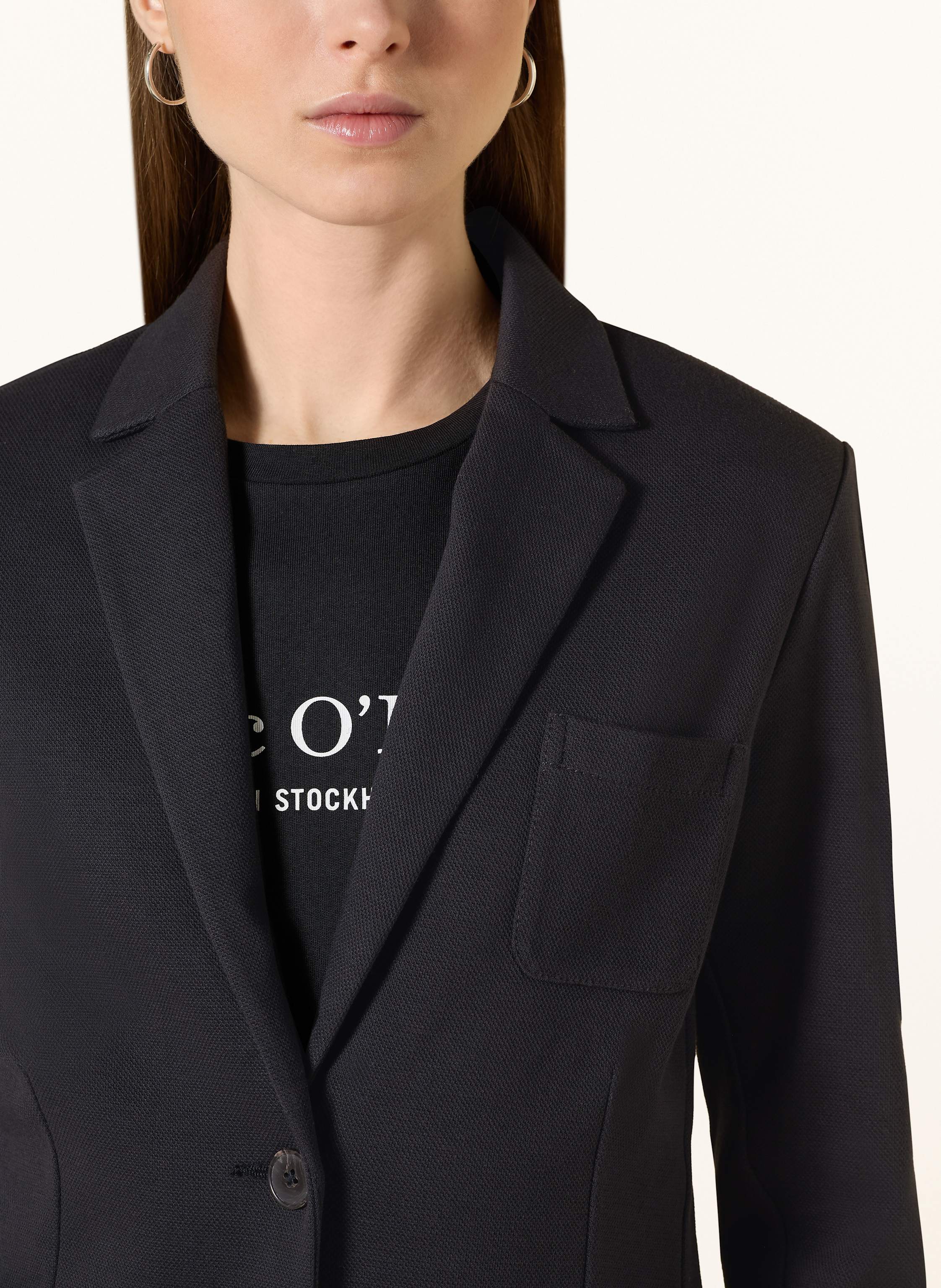 Thumbnail - Marc O'polo Piqué-Blazer blau