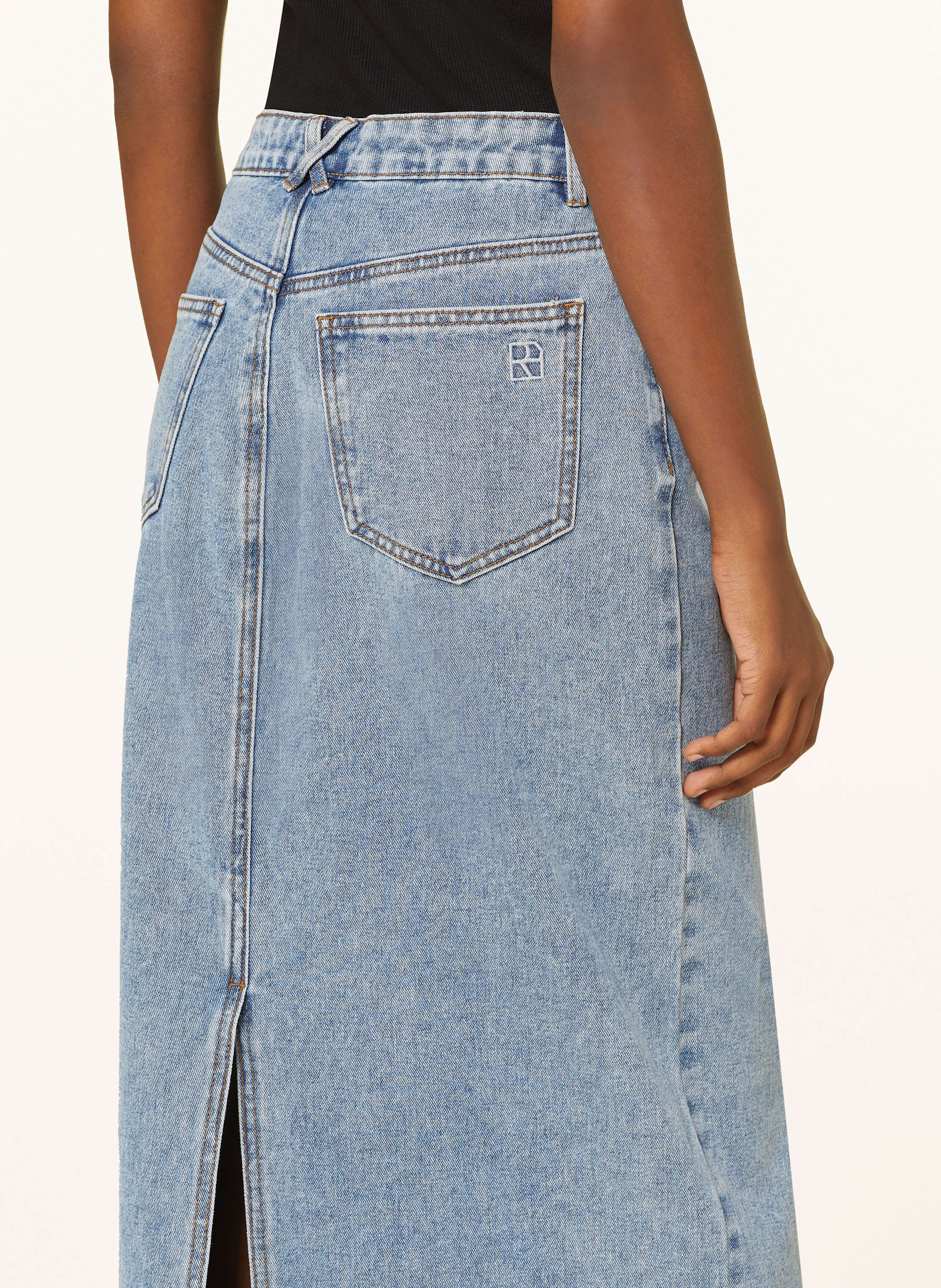 Thumbnail - Rouge Vila Jeansrock blau