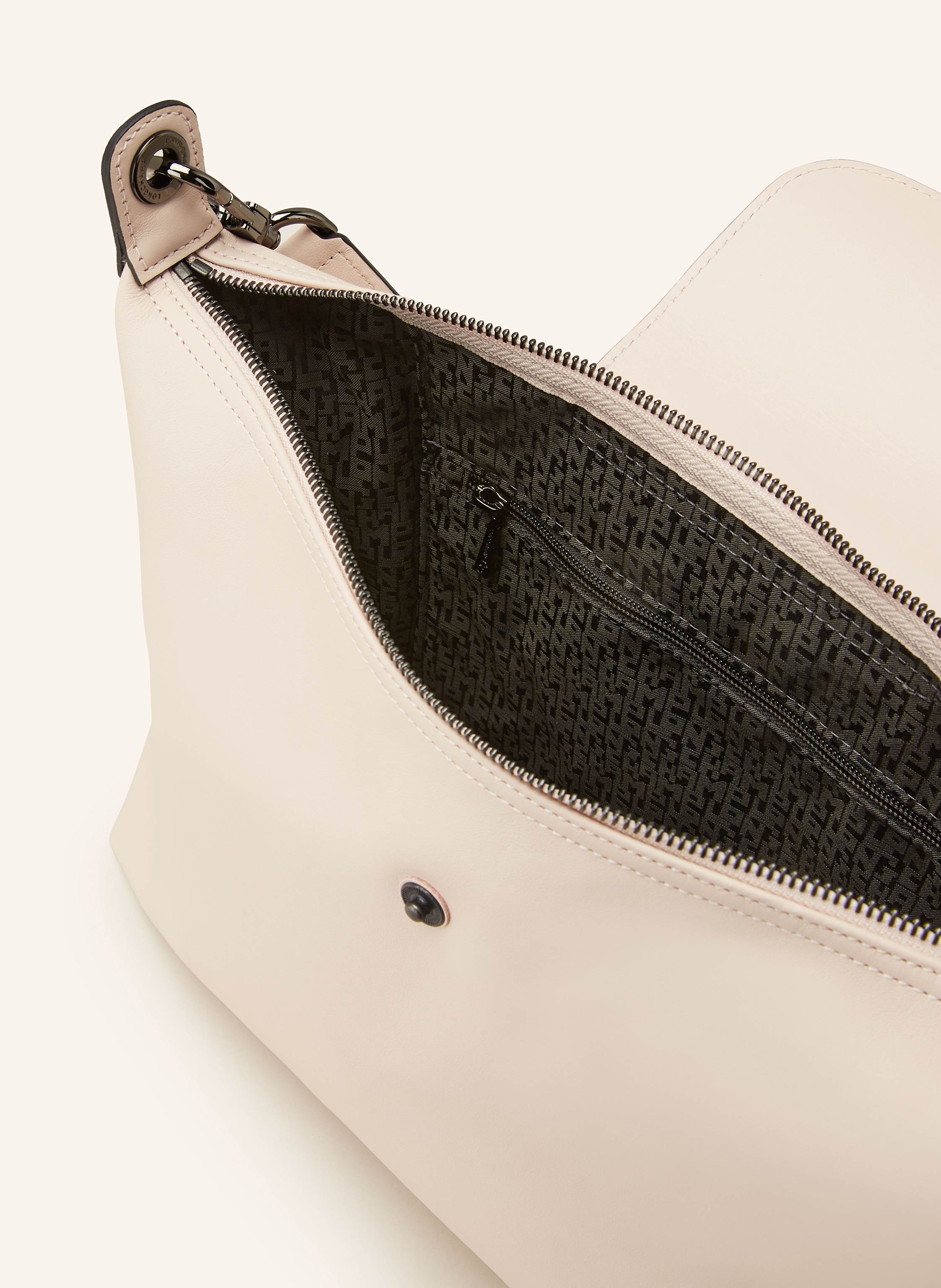 Thumbnail - Longchamp Handtasche Le Pliage Cuir beige