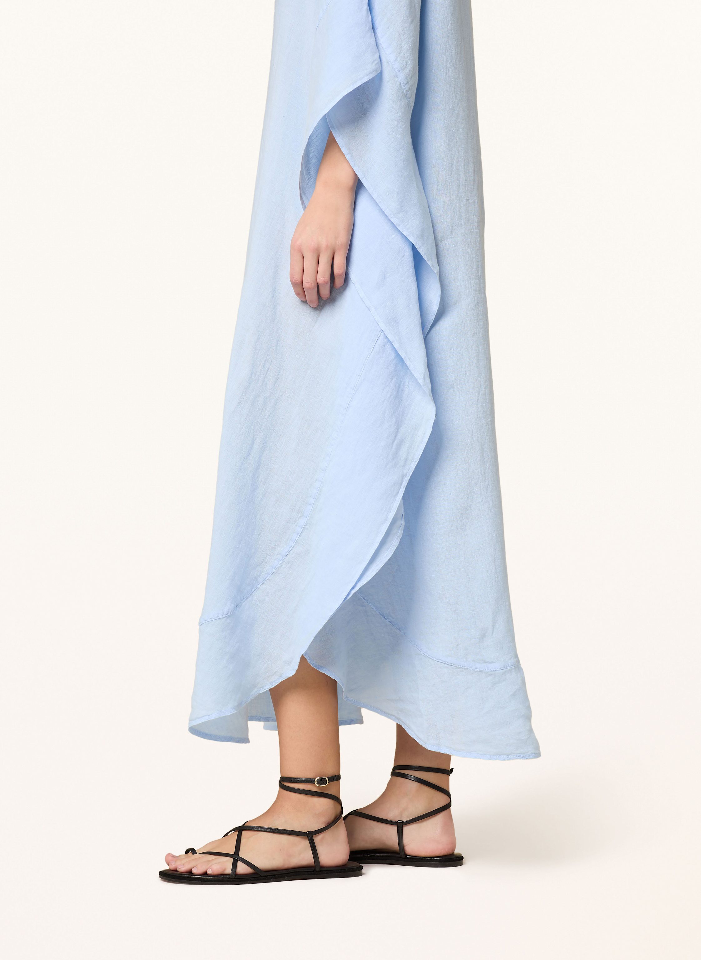 Thumbnail - 120%Lino Leinenkaftan blau