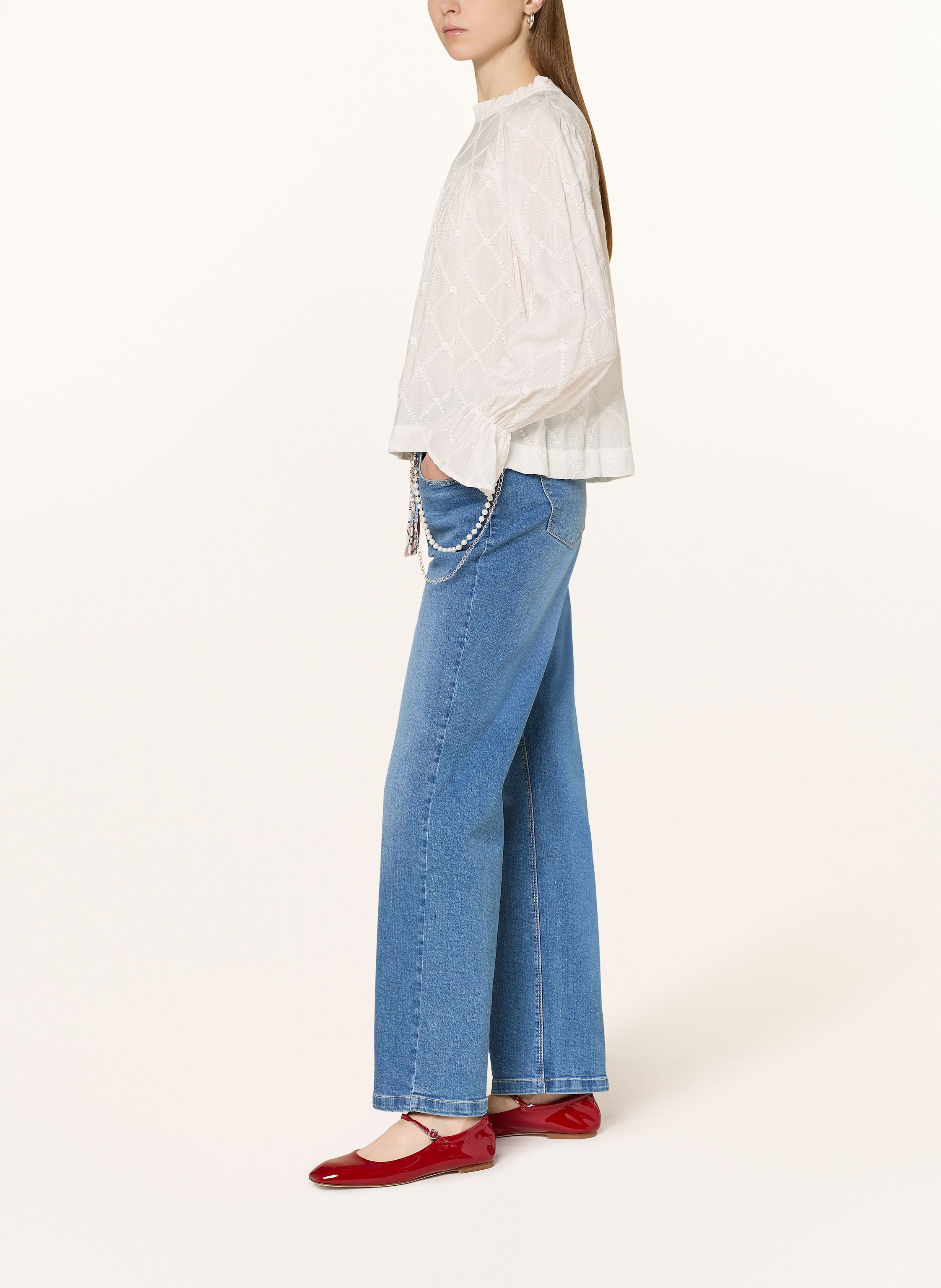 Thumbnail - Cartoon Straight Jeans blau
