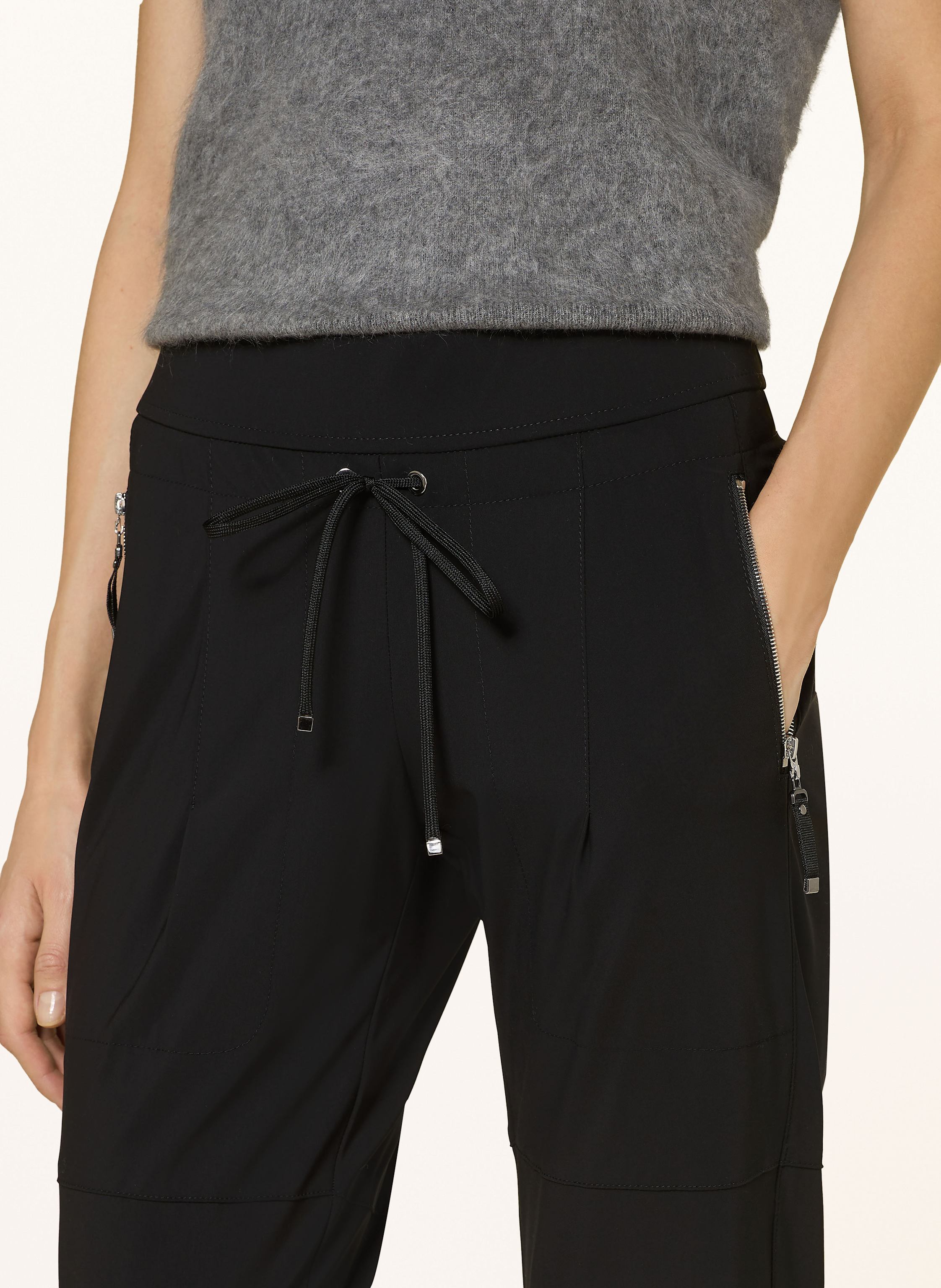 Thumbnail - Raffaello Rossi Hose Candy Im Jogging-Stil schwarz