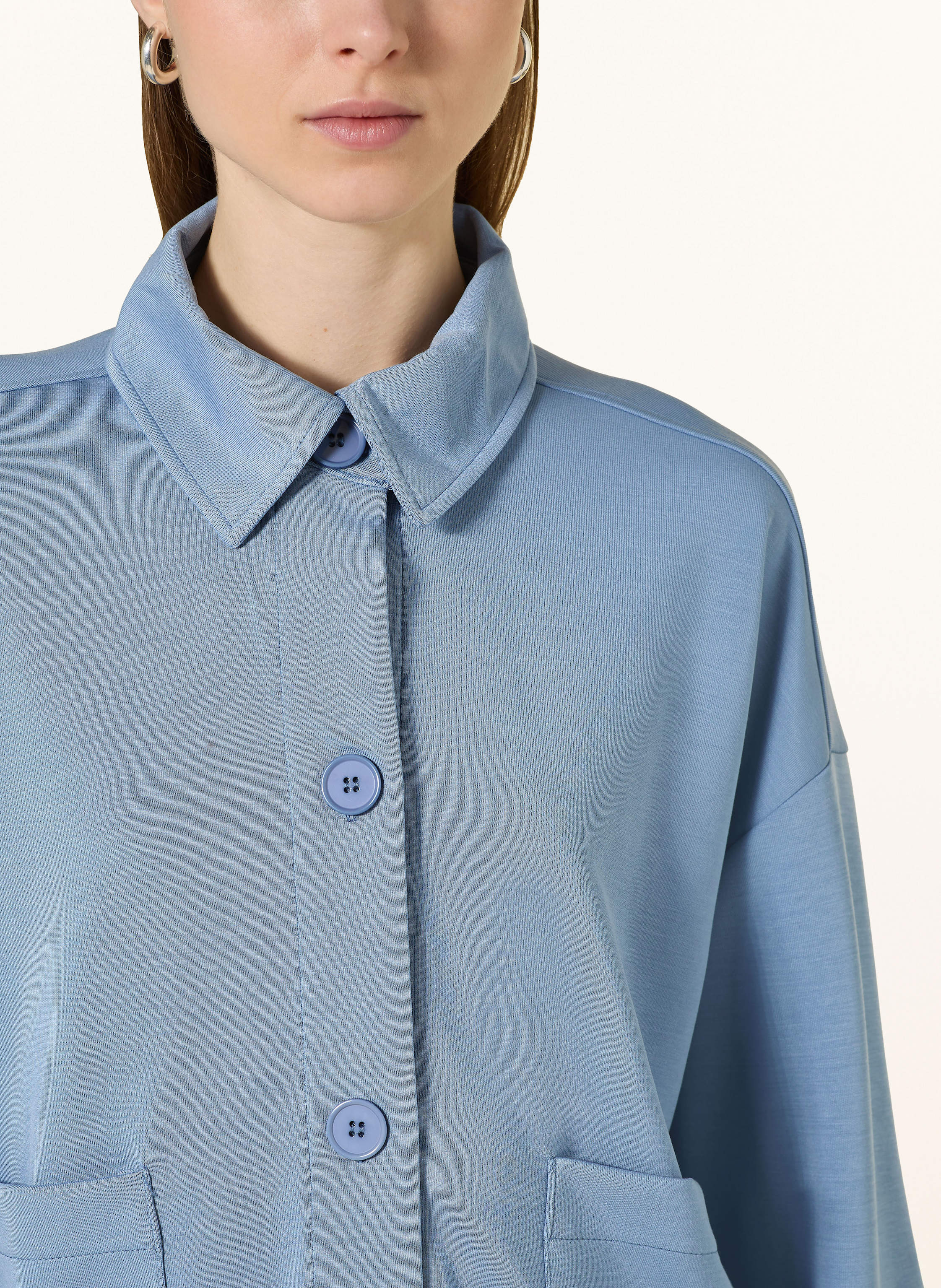 Thumbnail - Darling Harbour Jersey-Overjacket blau