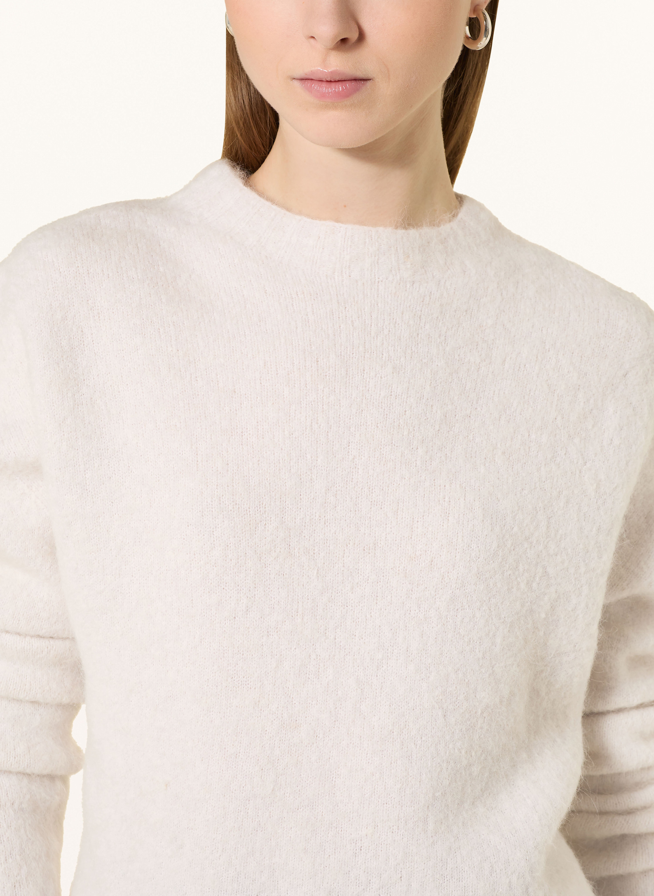 Thumbnail - Darling Harbour Pullover Mit Alpaka beige