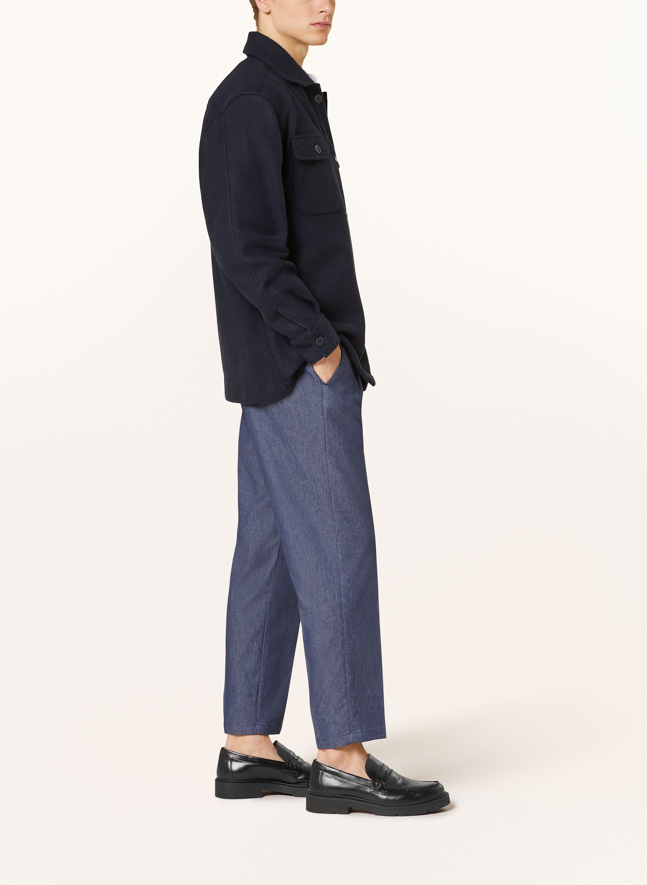 Thumbnail - Joop! Jeans Chino Lead Loose Fit In Jeansoptik blau