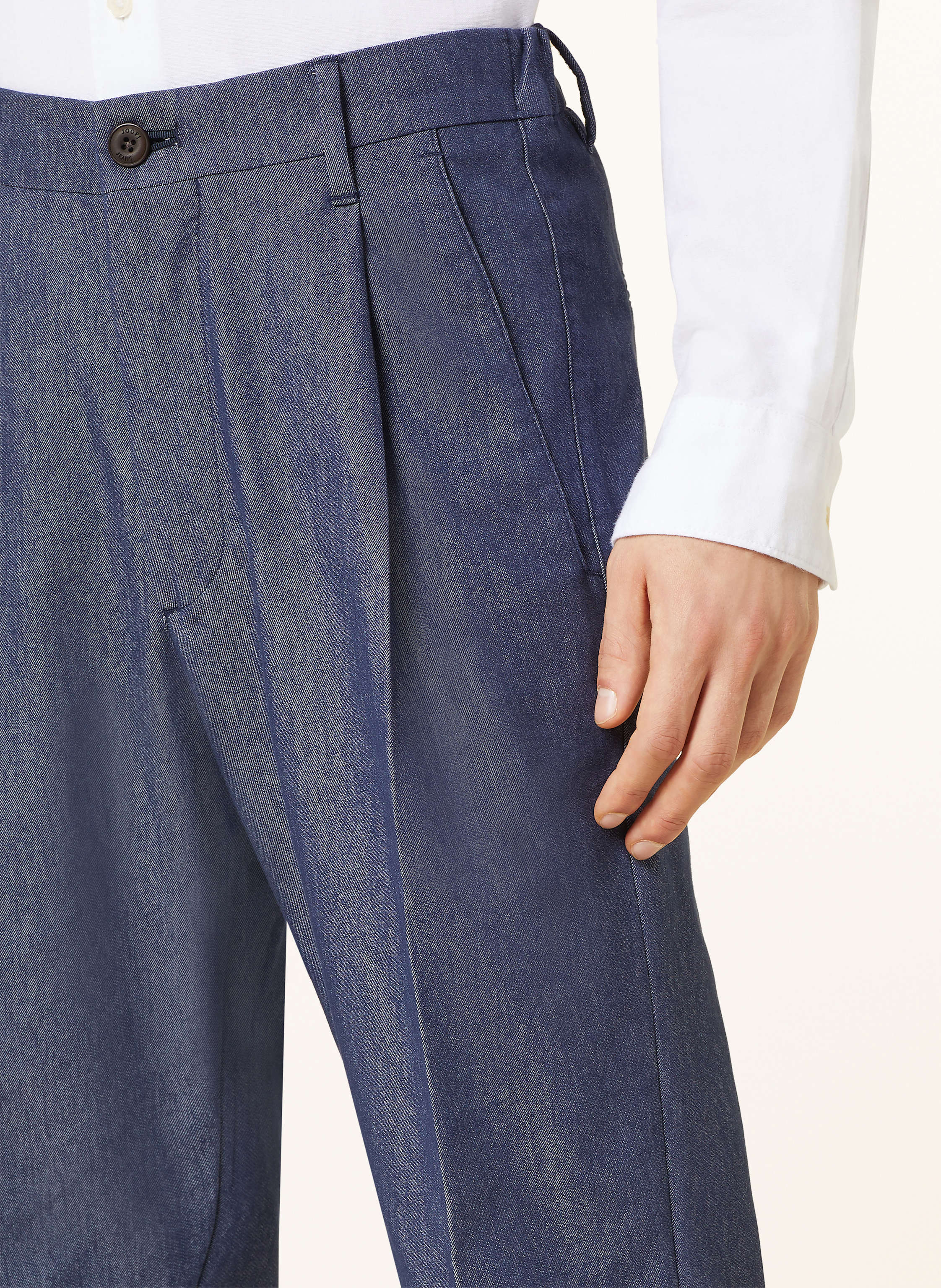 Thumbnail - Joop! Jeans Chino Lead Loose Fit In Jeansoptik blau