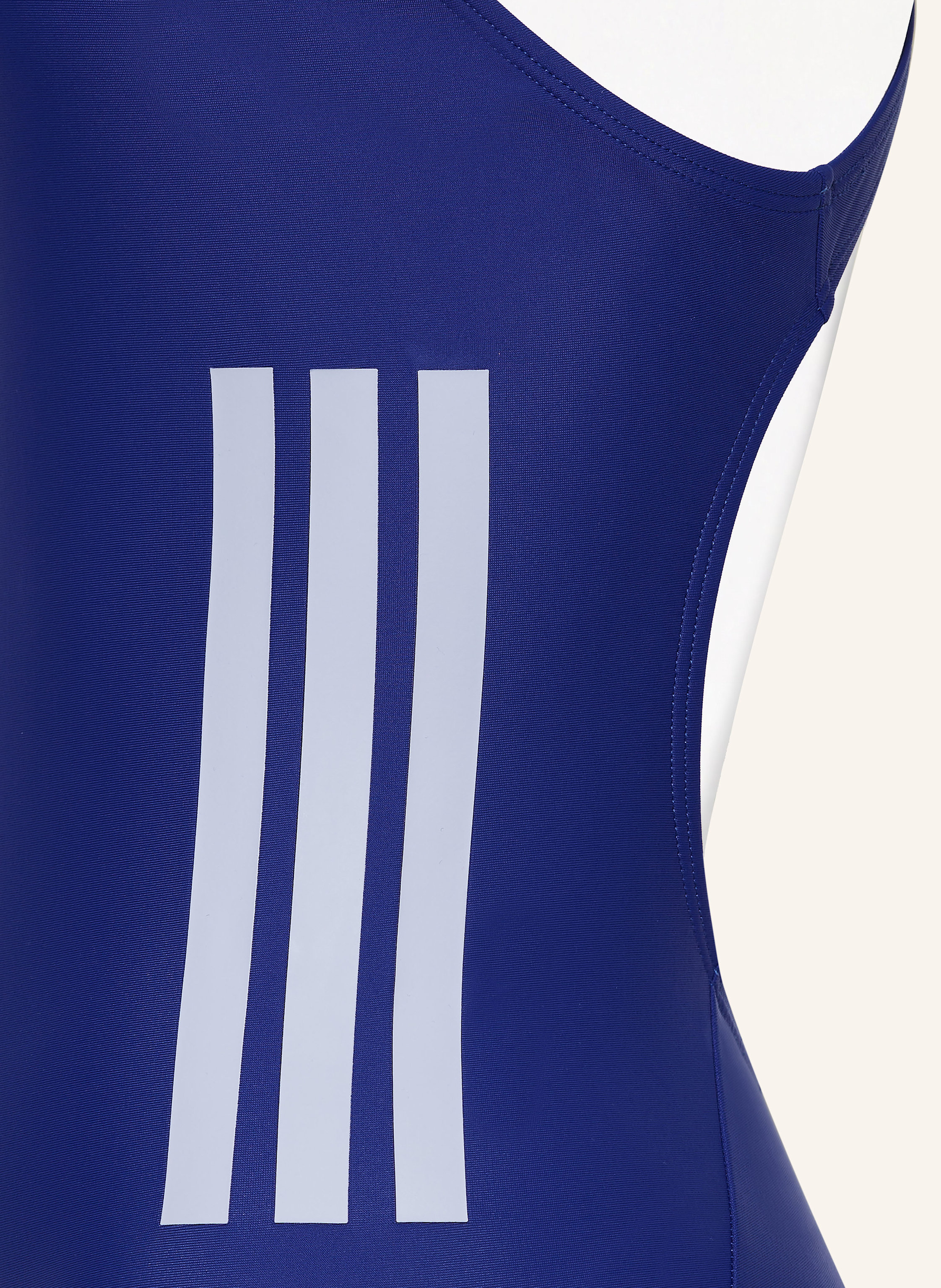 Thumbnail - Adidas Badeanzug 3-Streifen blau