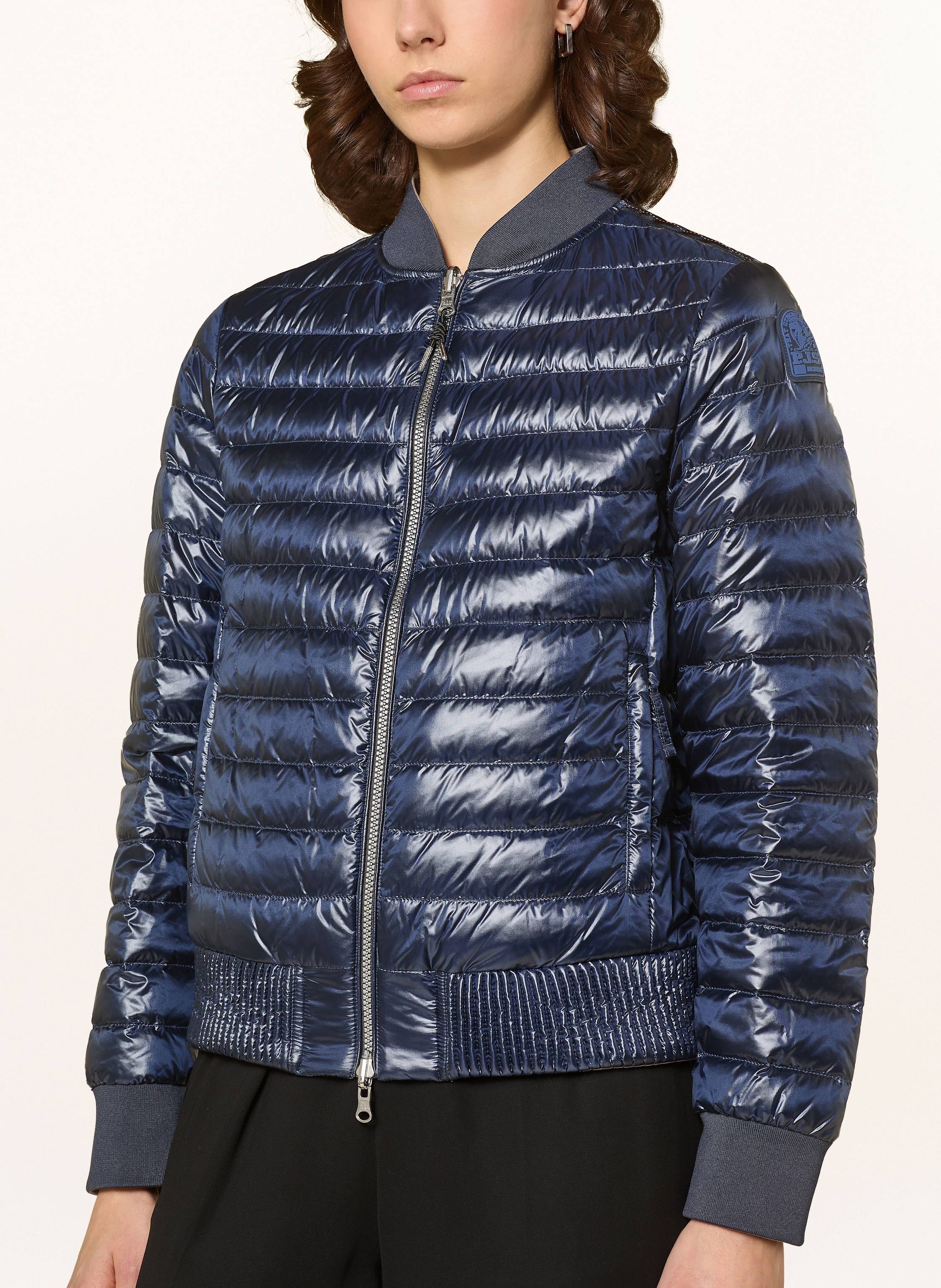 Thumbnail - Parajumpers Daunenjacke Leila Zum Wenden blau