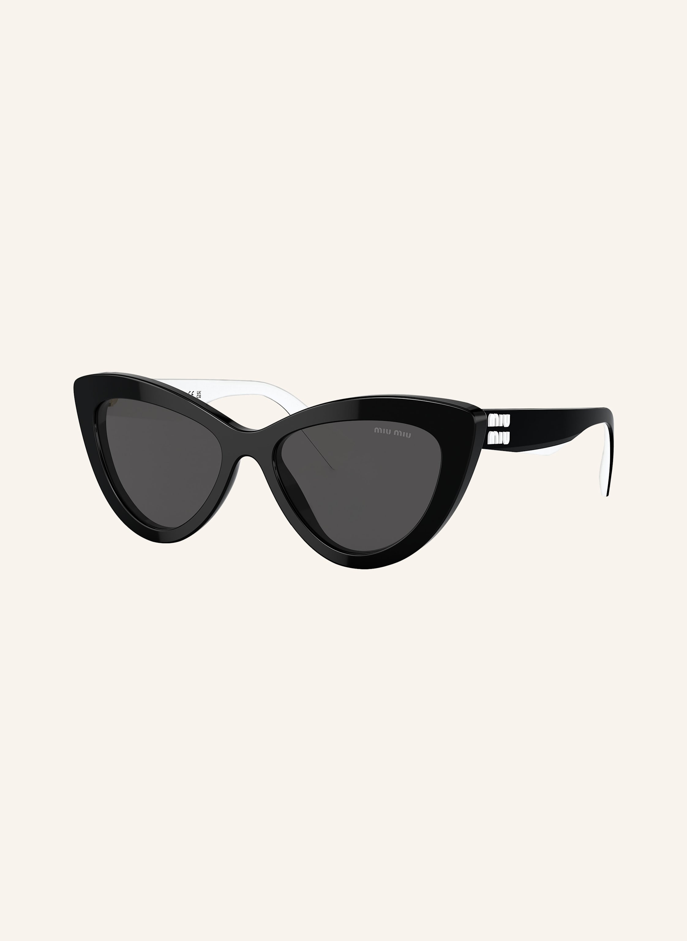 MIU MIU Sunglasses MU04YS in 10g5s0 black dark gray