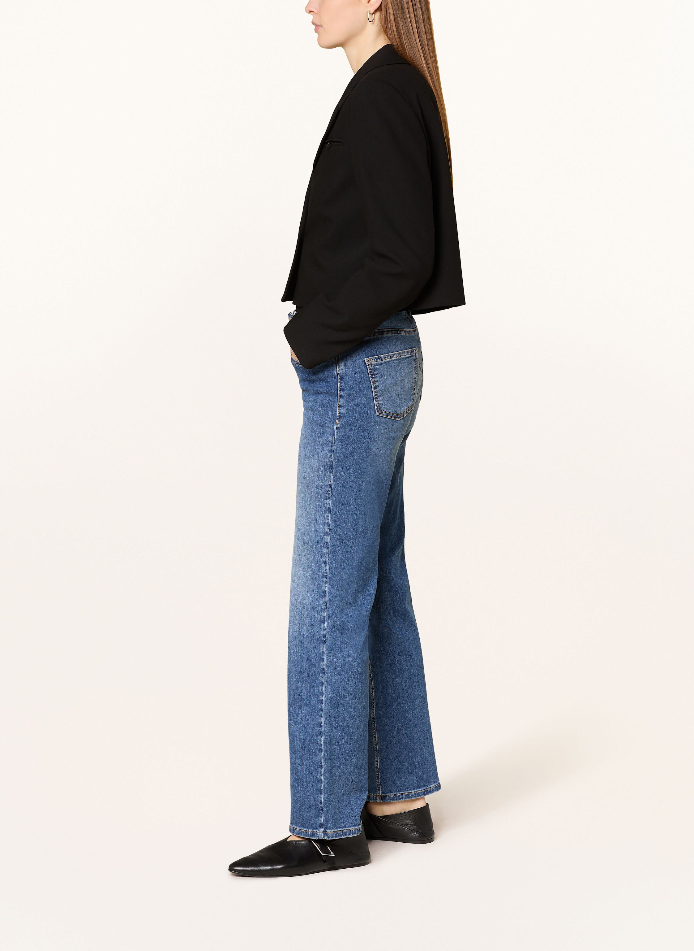 Thumbnail - More & More Flared Jeans blau