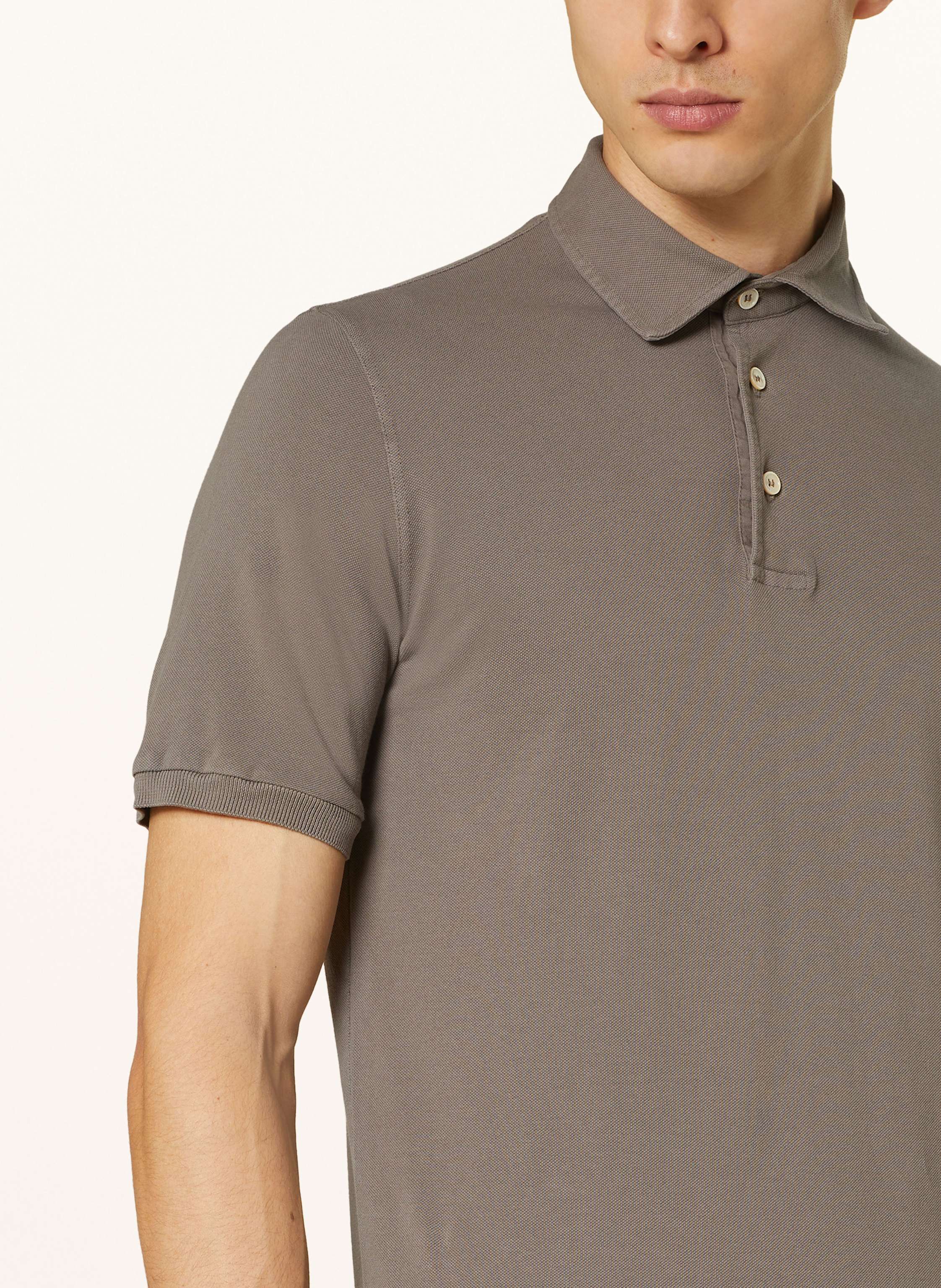 Thumbnail - Fedeli Piqué-Poloshirt beige