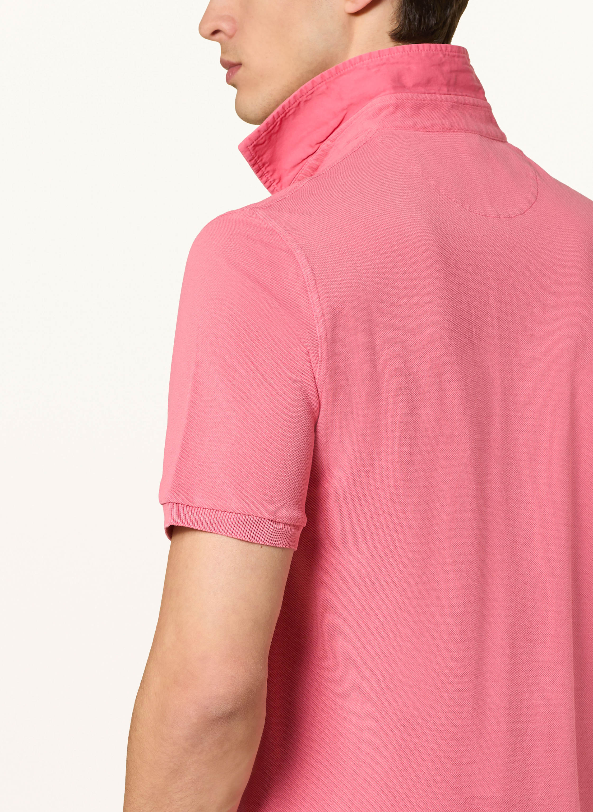 Thumbnail - Fedeli Piqué-Poloshirt rot