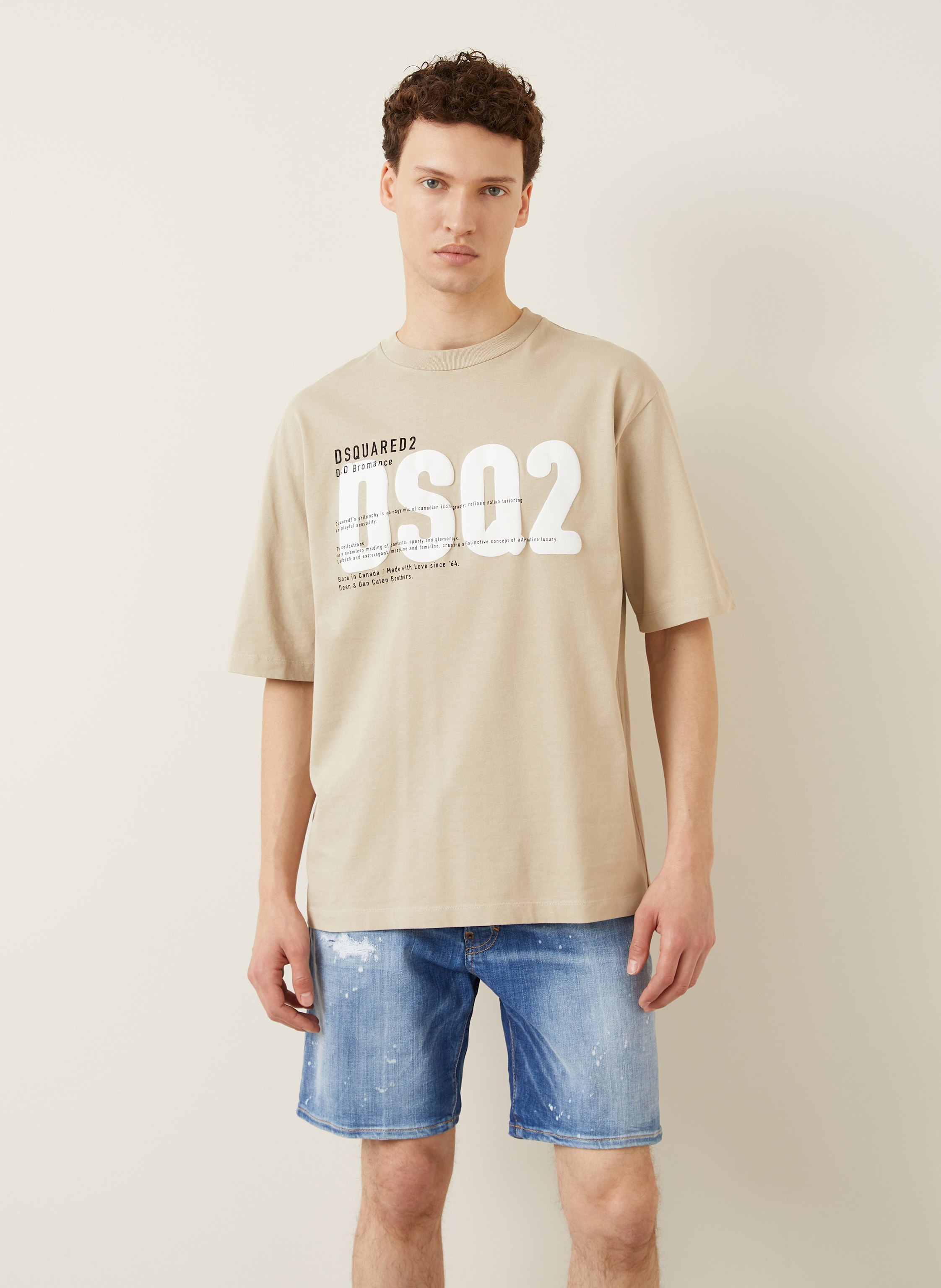 Thumbnail - dsquared2 T-Shirt beige