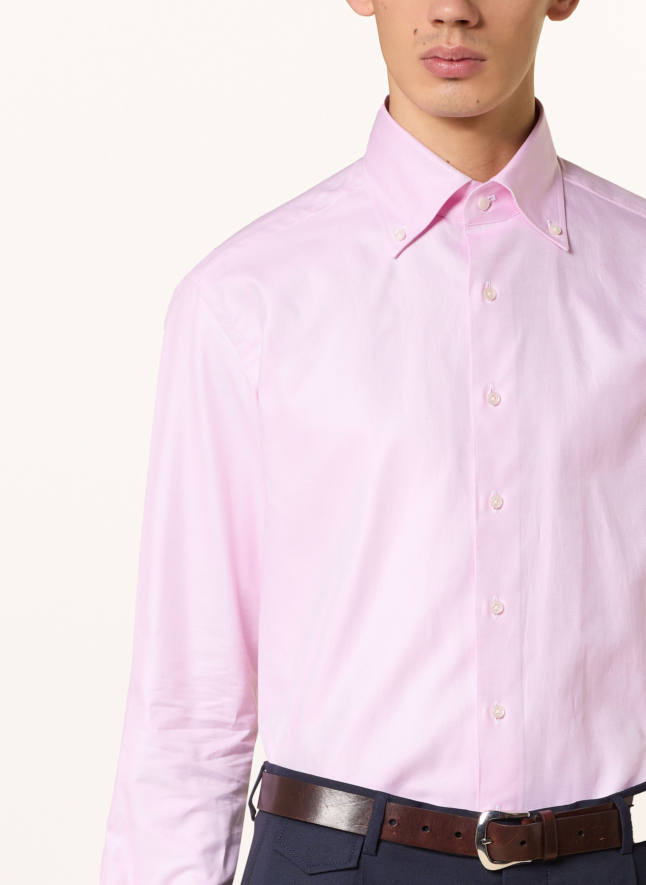 Thumbnail - Artigiano Oxfordhemd Slim Fit pink