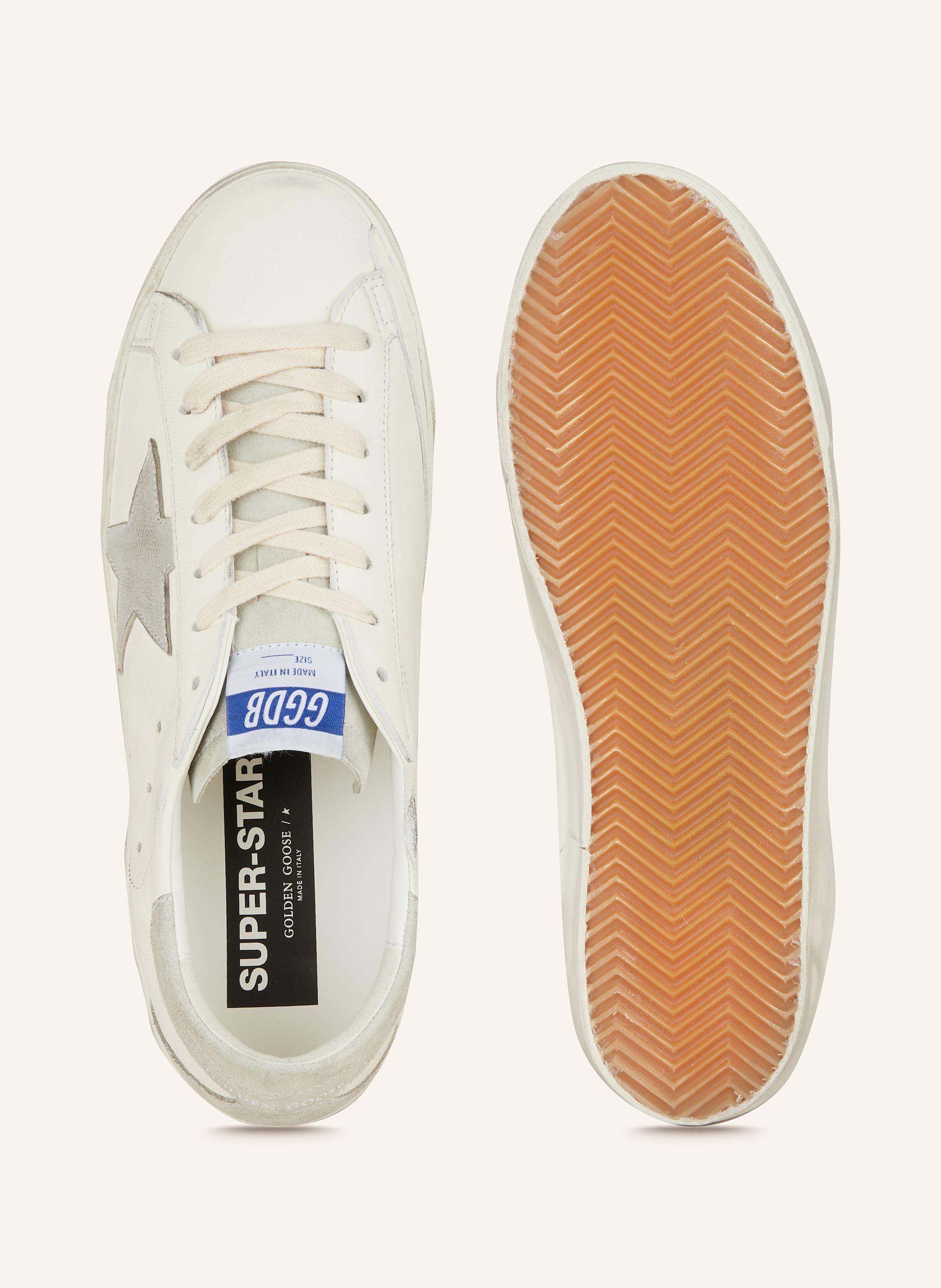 Thumbnail - Golden Goose Sneaker Super-Star weiss