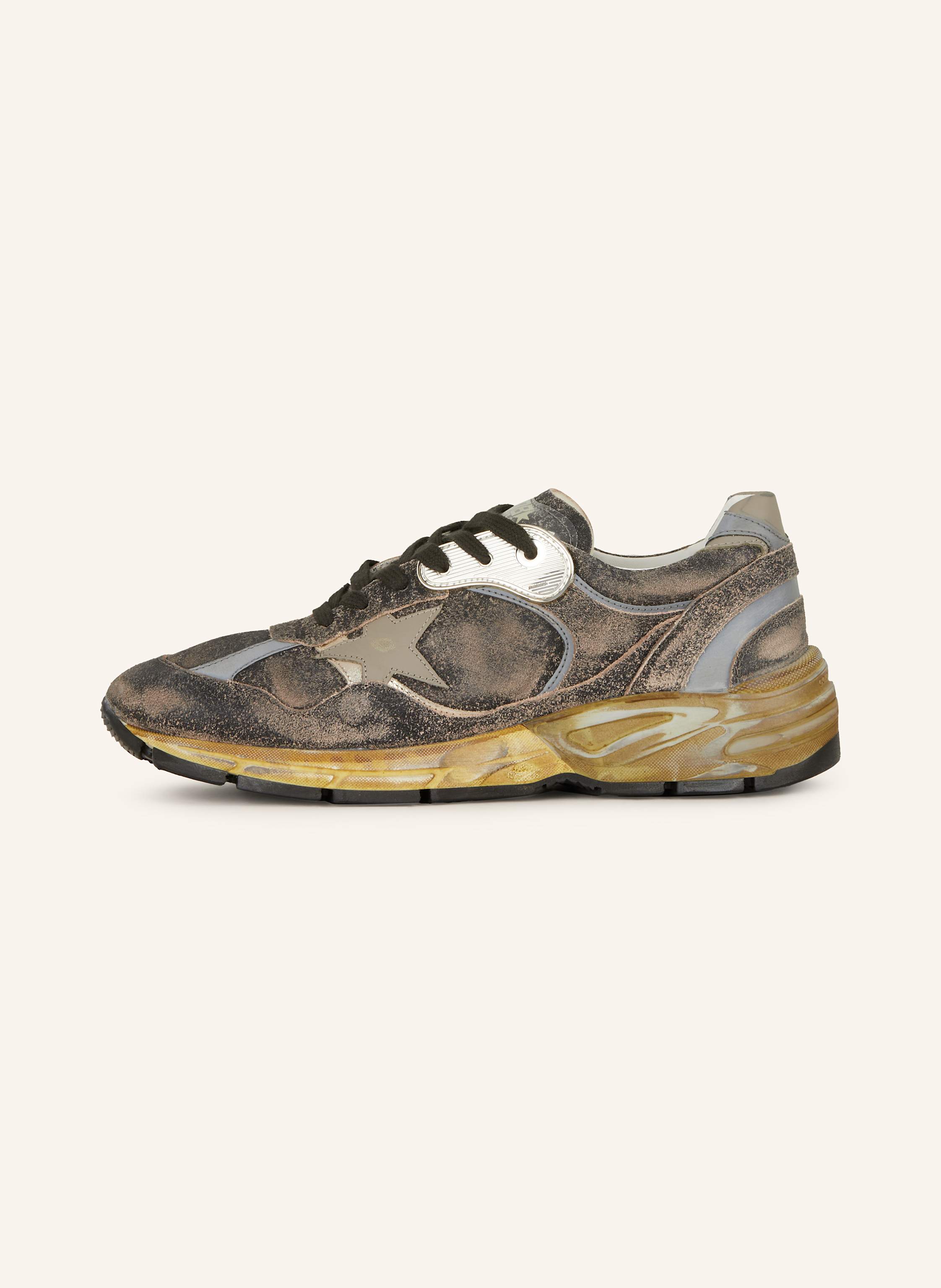 Thumbnail - Golden Goose Sneaker Running Dad braun