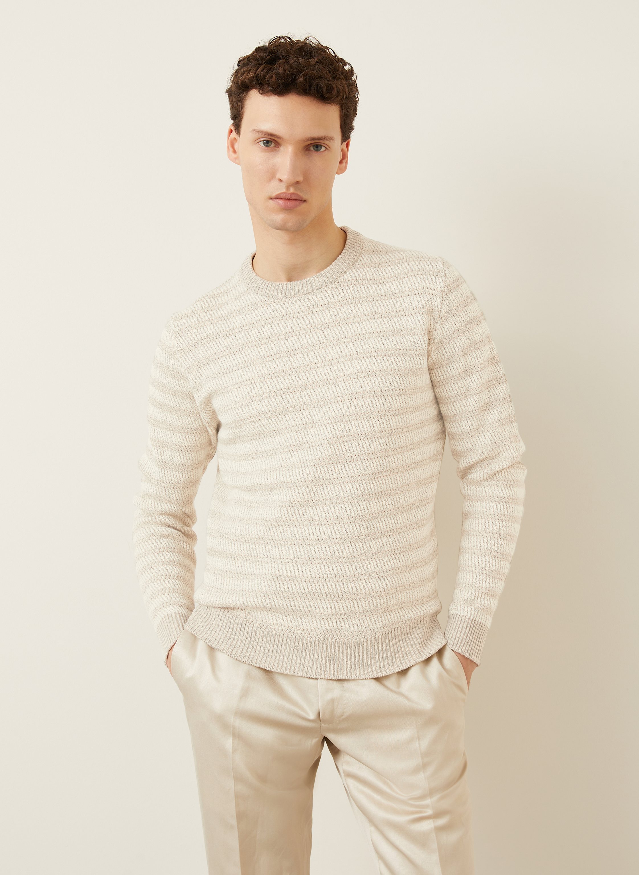 Thumbnail - Fioroni Pullover beige