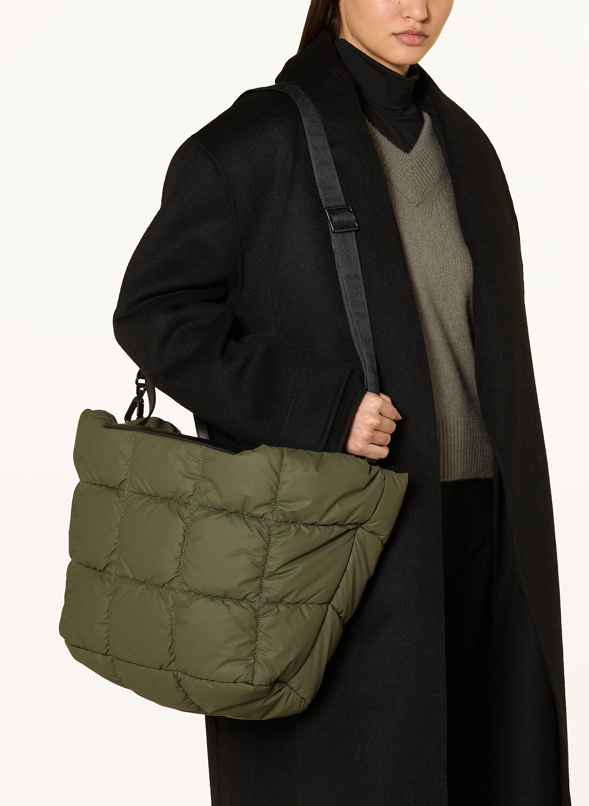 Thumbnail - Vee Collective Shopper Porter Max Mit Herausnehmbarer Pouch gruen