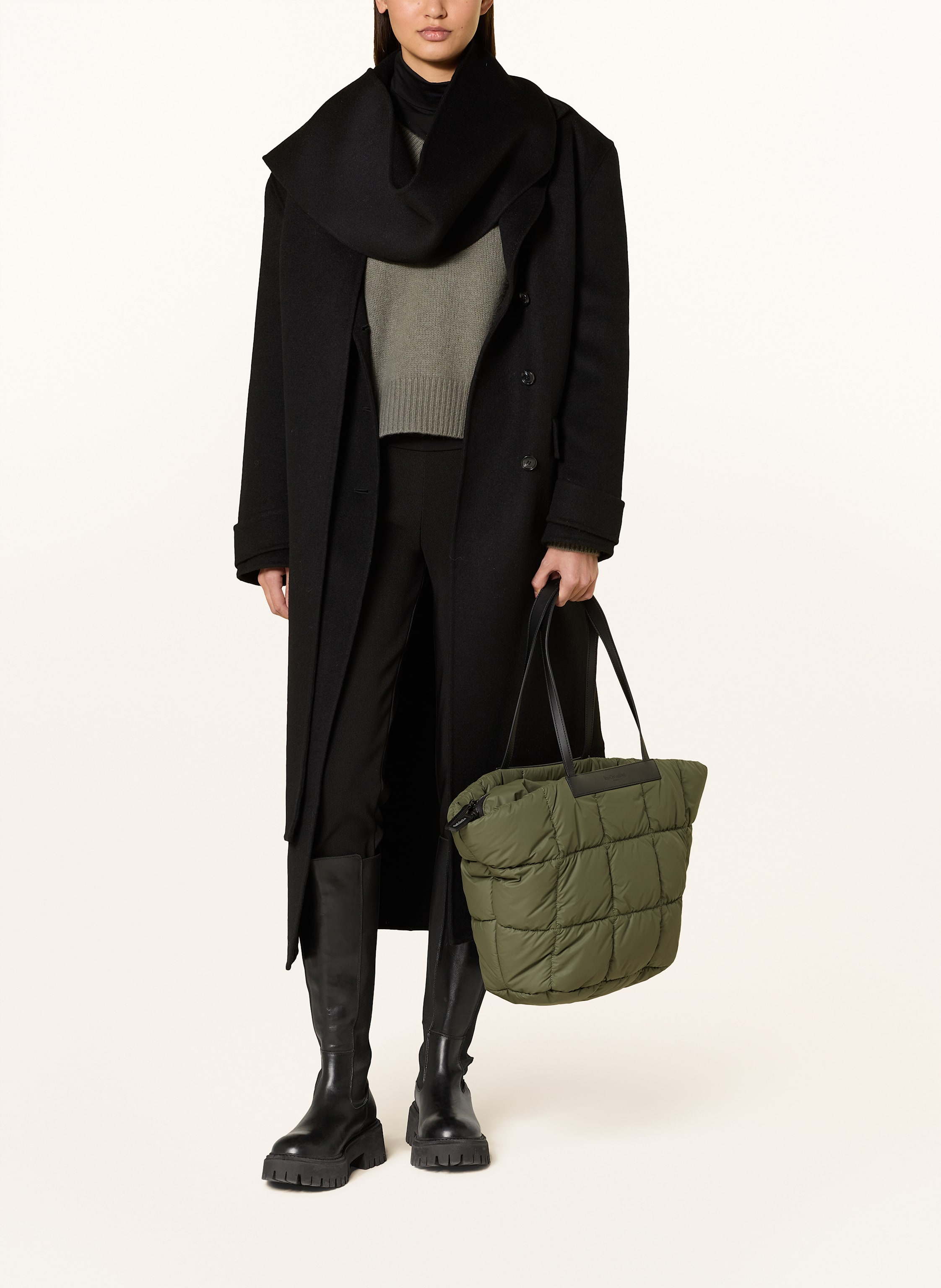 Thumbnail - Vee Collective Shopper Porter Max Mit Herausnehmbarer Pouch gruen