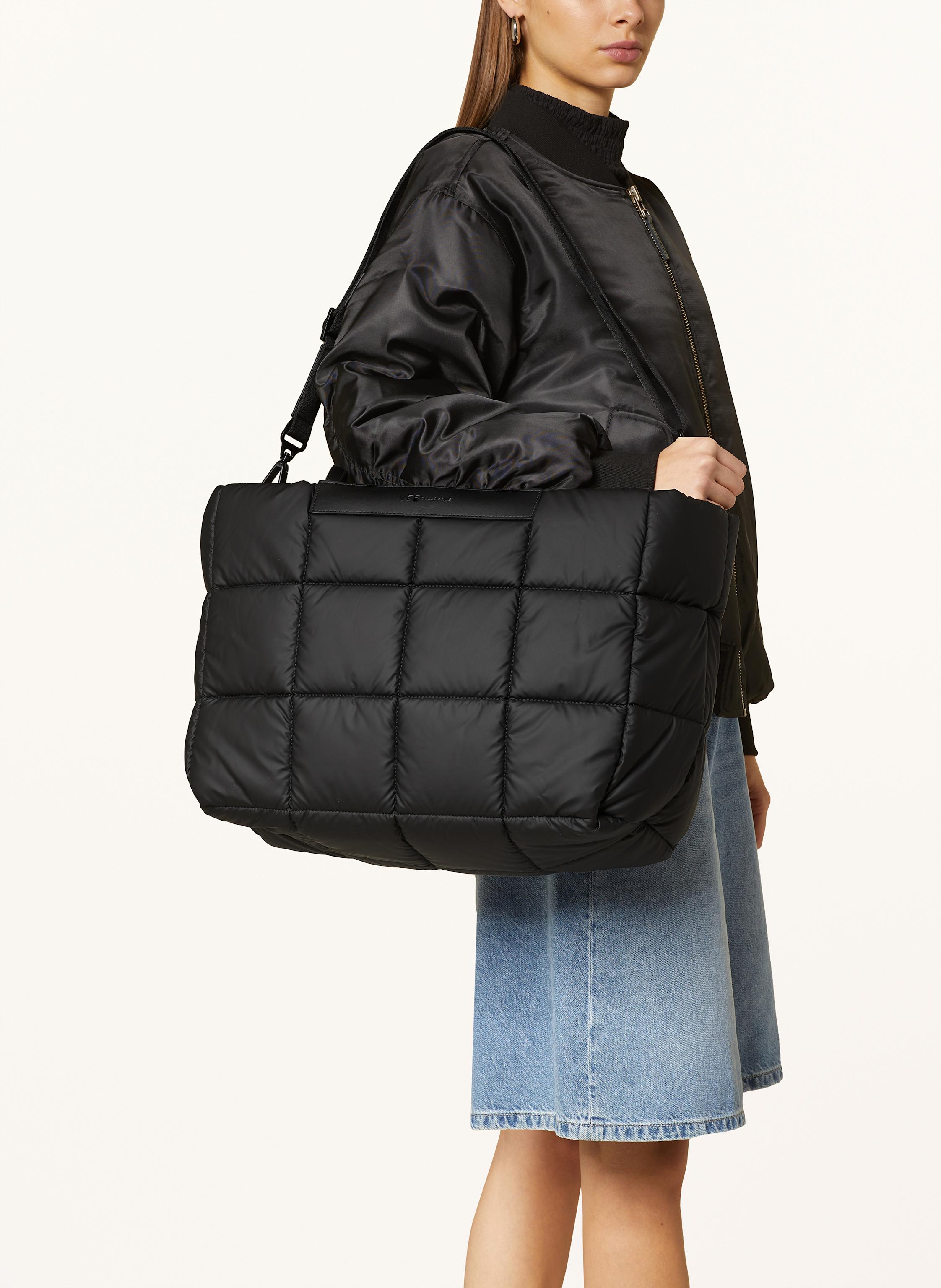 Thumbnail - Vee Collective Shopper Porter Marche Mit Pouch schwarz