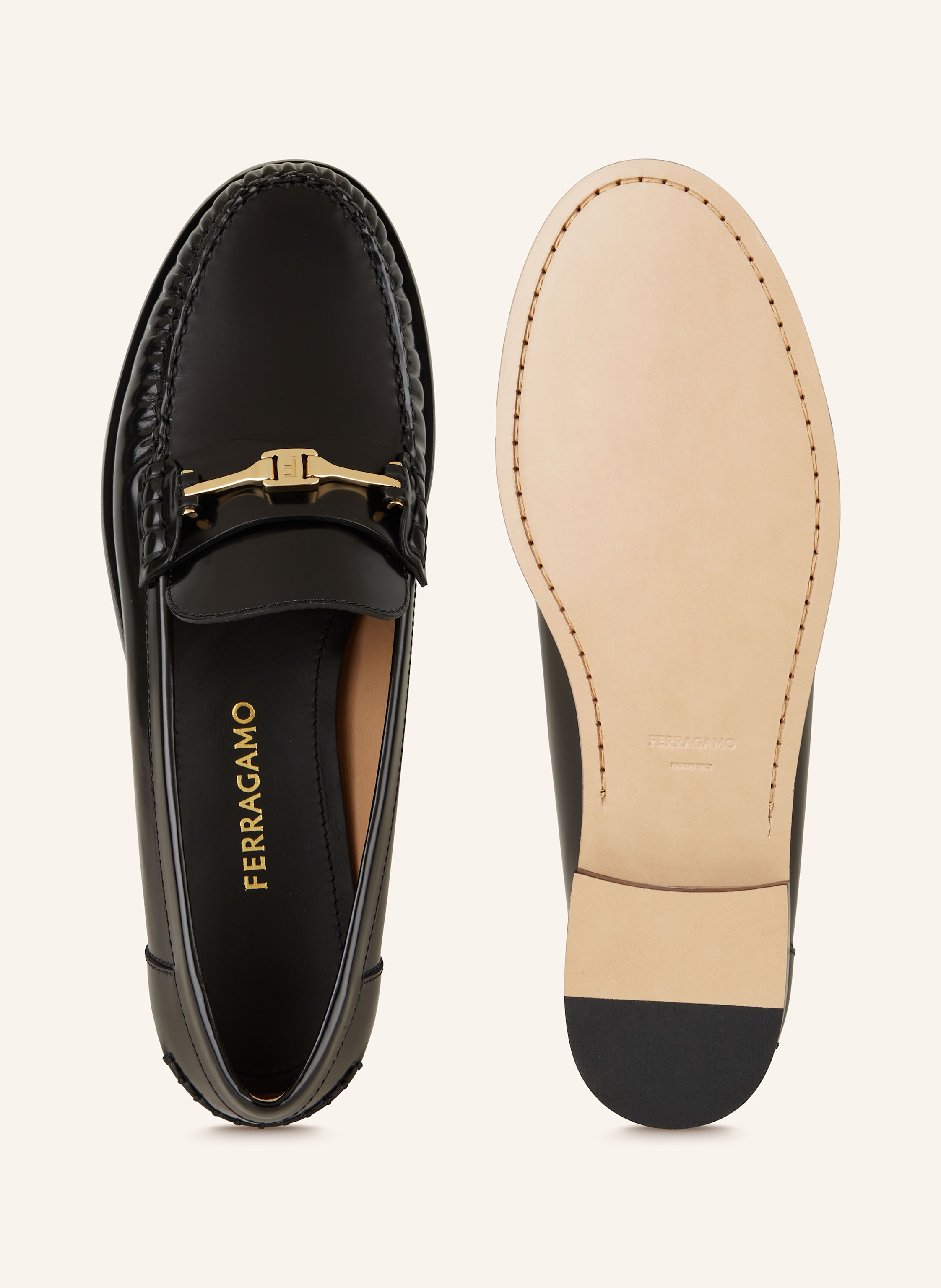 Thumbnail - Ferragamo Loafer Harry schwarz