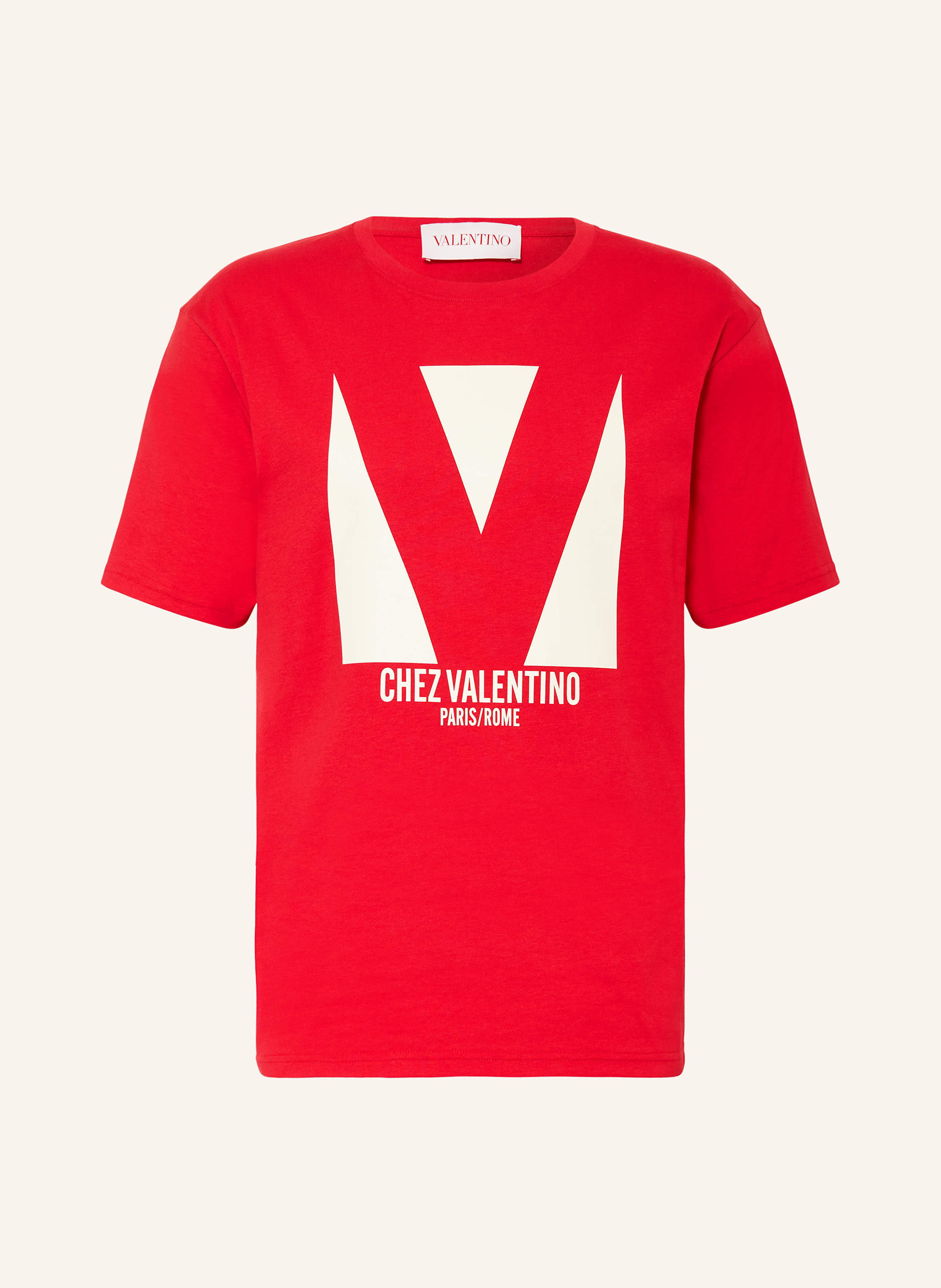 VALENTINO T-shirt in red / white
