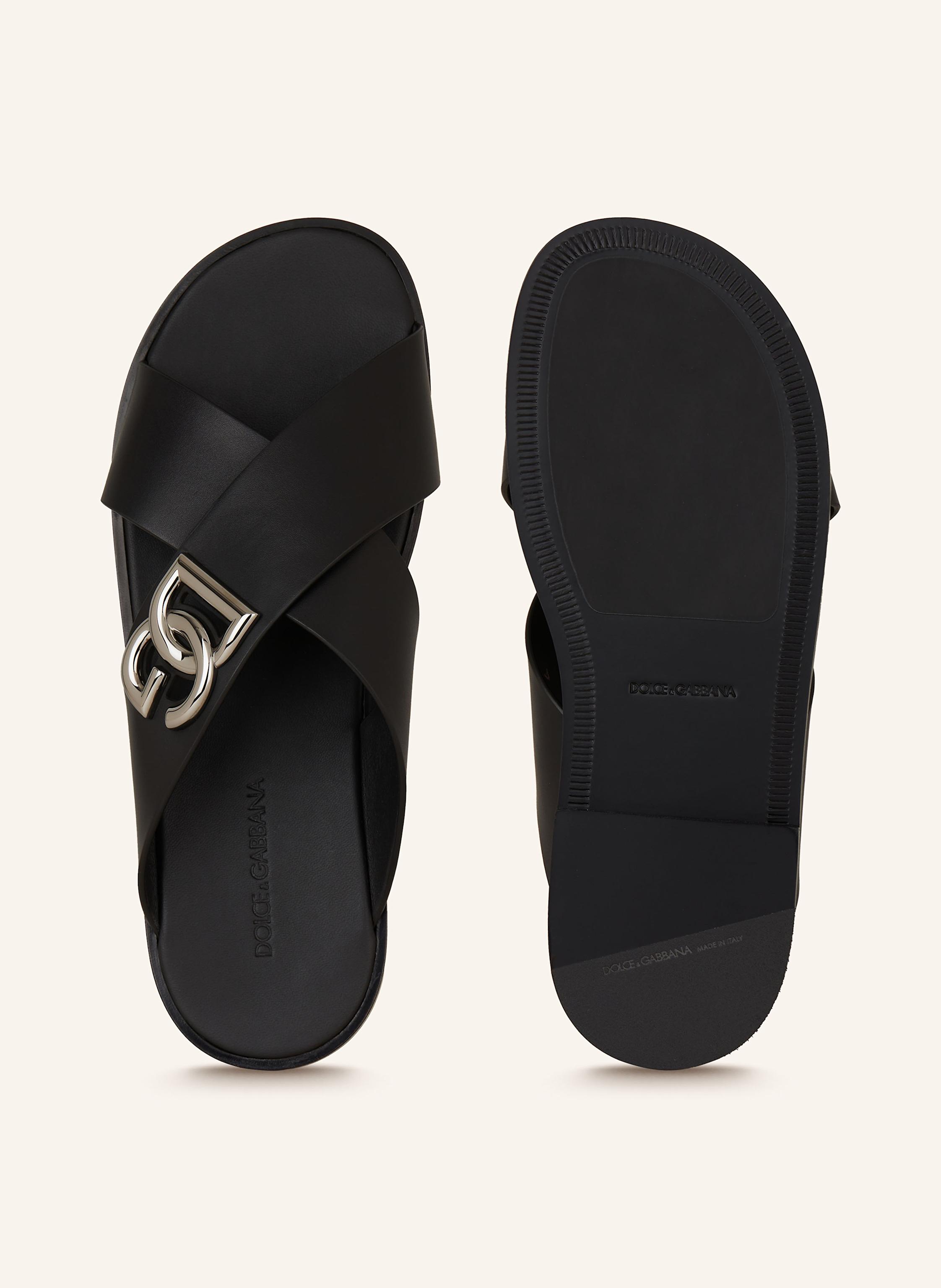 Thumbnail - Dolce & Gabbana Pantoletten schwarz