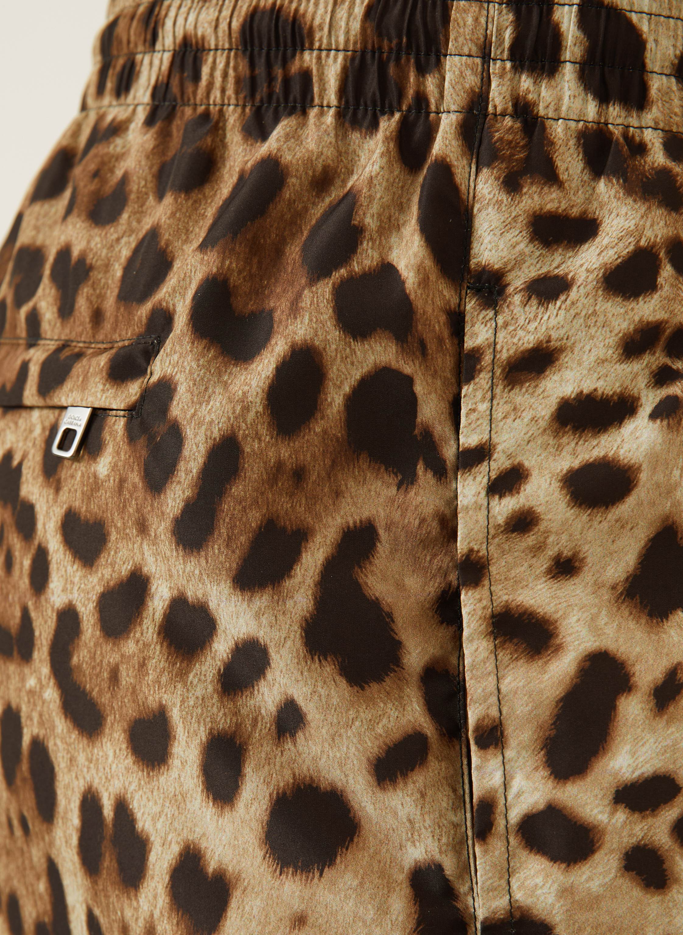 Thumbnail - Dolce & Gabbana Badeshorts braun